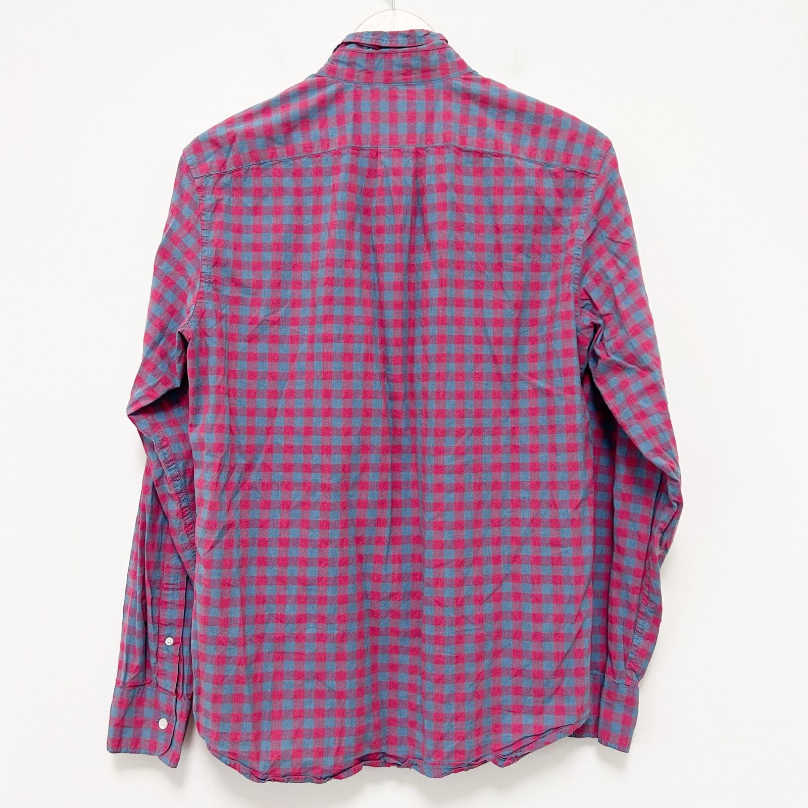 J.Crew J. Crew Plaid Organic Cotton Long Sleeve Button Down Sz M Size US M / EU 48-50 / 2 - 5 Thumbnail