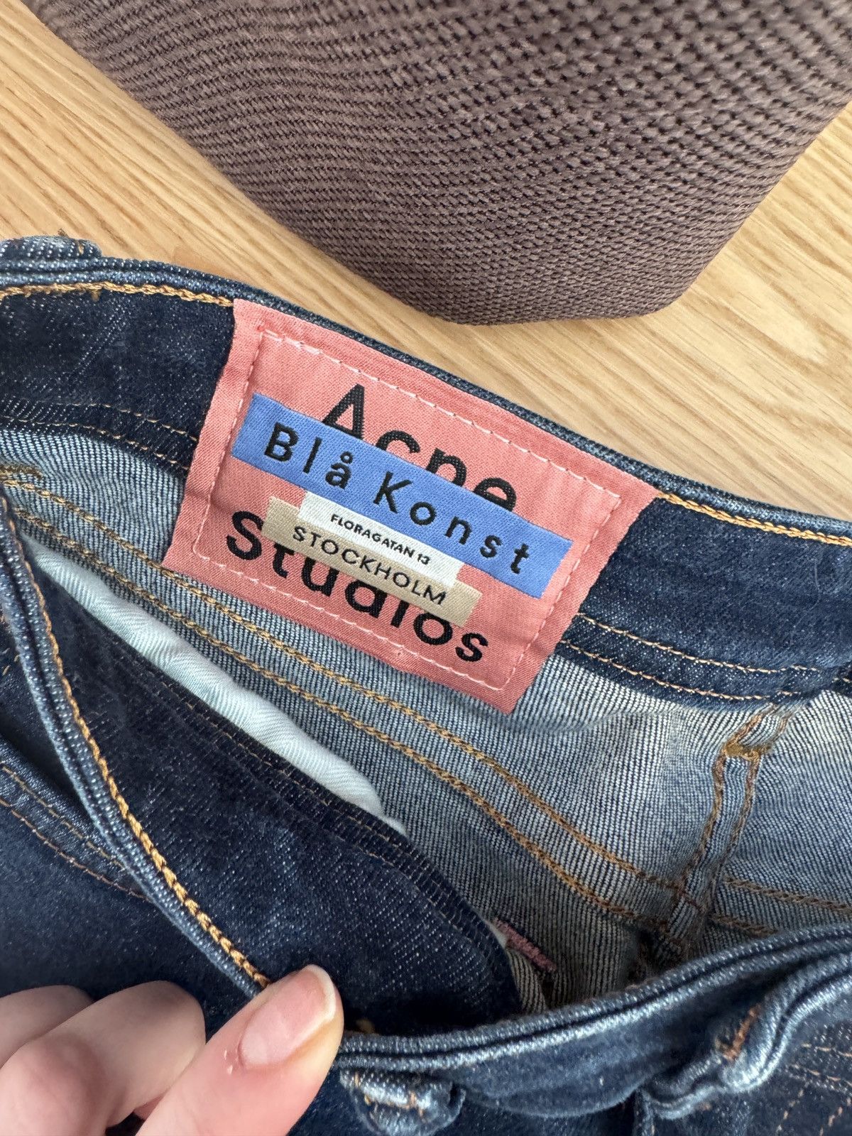 Acne Studios Acne Studios Blå Konst 'Climb' Skinny Jeans Size 25" / US 0 / IT 36 - 5 Thumbnail