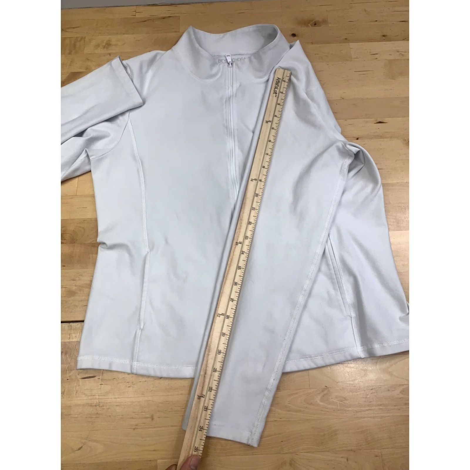 Beyond Yoga Beyond Yoga Jacket Women XL White Full Zip Activewear 13301 Size XL / US 12-14 / IT 48-50 - 5 Thumbnail