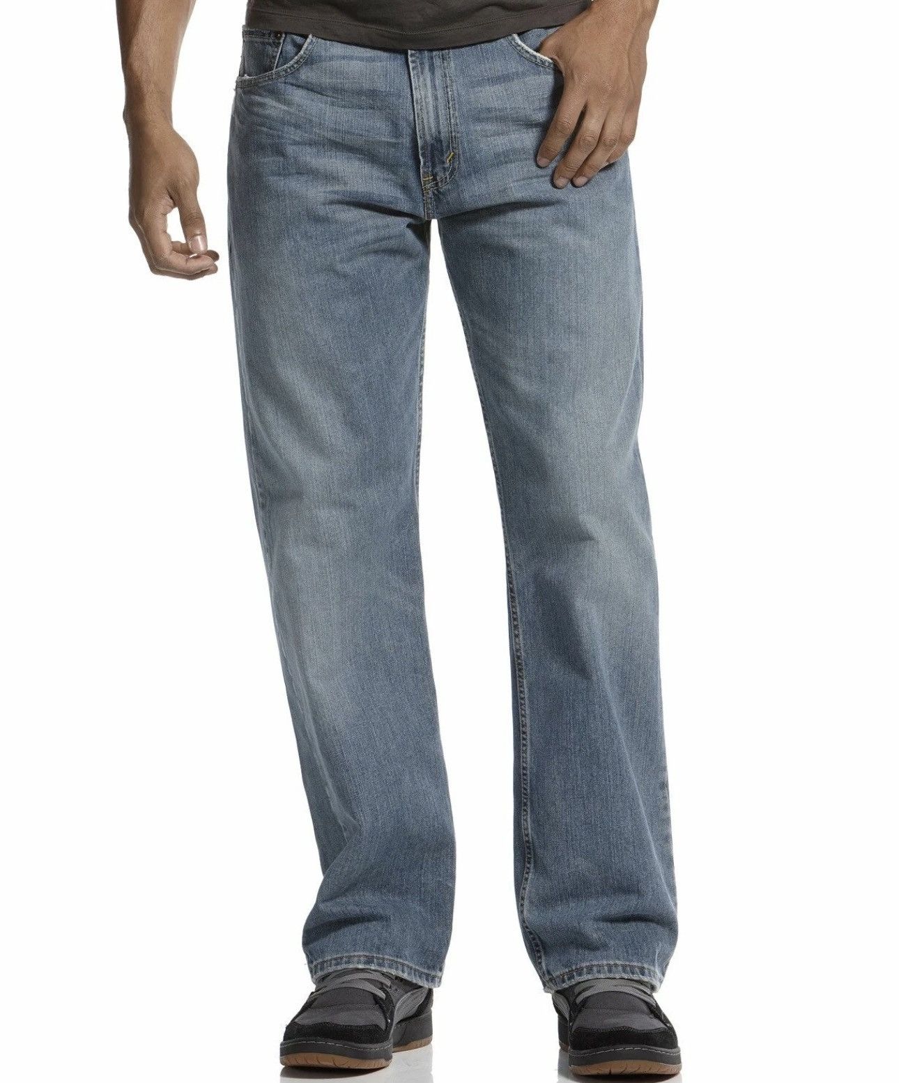 Levi's Levi’s 569 Loose Straight Fit Men's Jeans Medium Wash Size US 38 / EU 54 - 1 Thumbnail