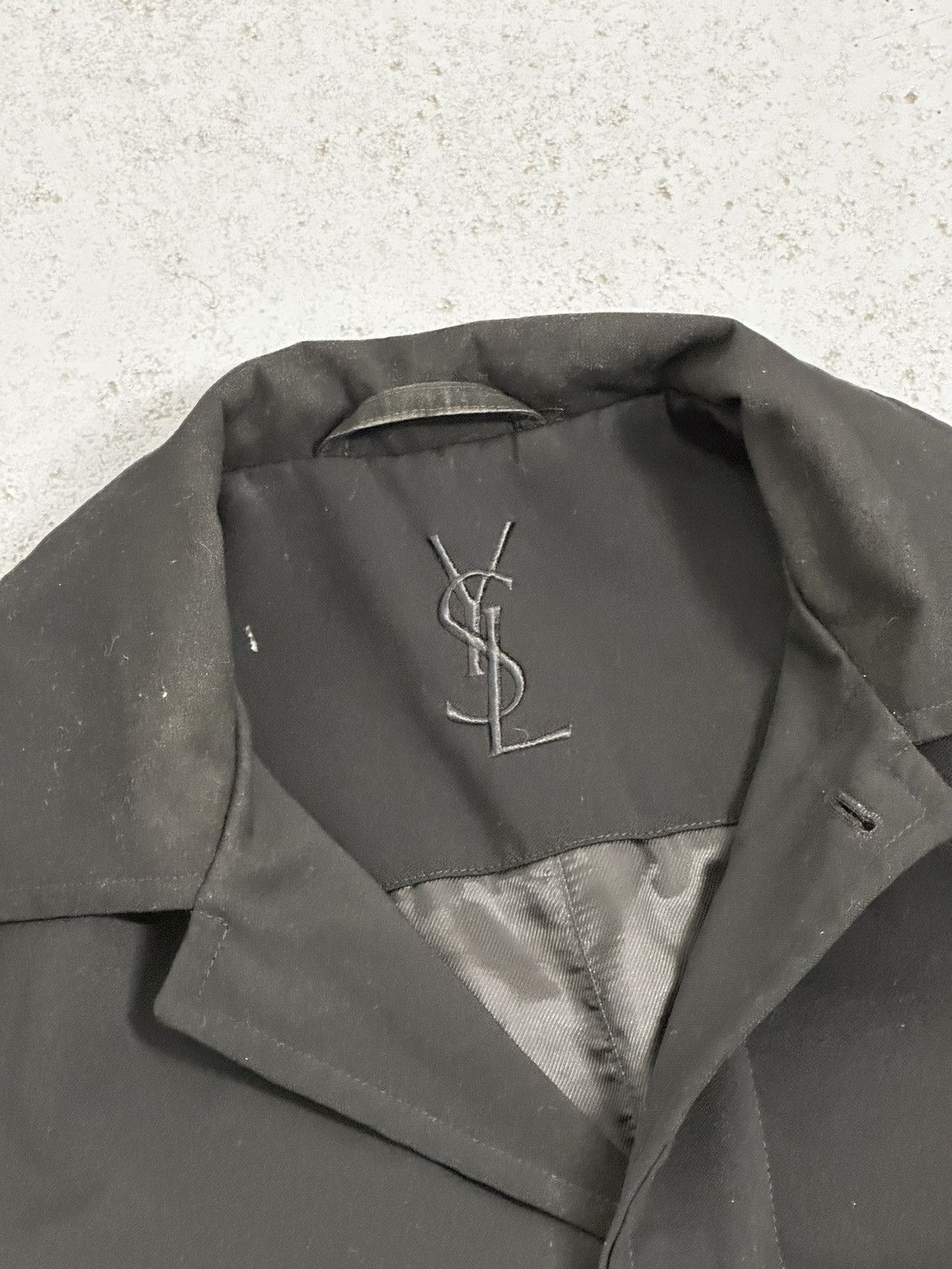 Yves Saint Laurent Vintage Yves Saint Laurent Nylon Jacket Size US L / EU 52-54 / 3 - 13 Thumbnail