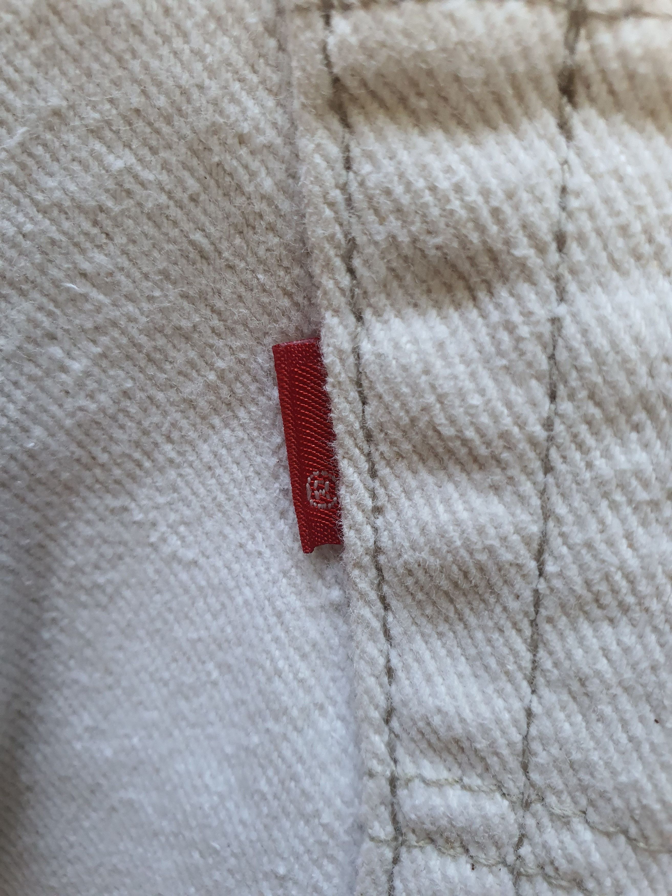 Levi's Vintage (Made in USA) 550 Denim Jeans - Cream White Size US 33 - 11 Thumbnail