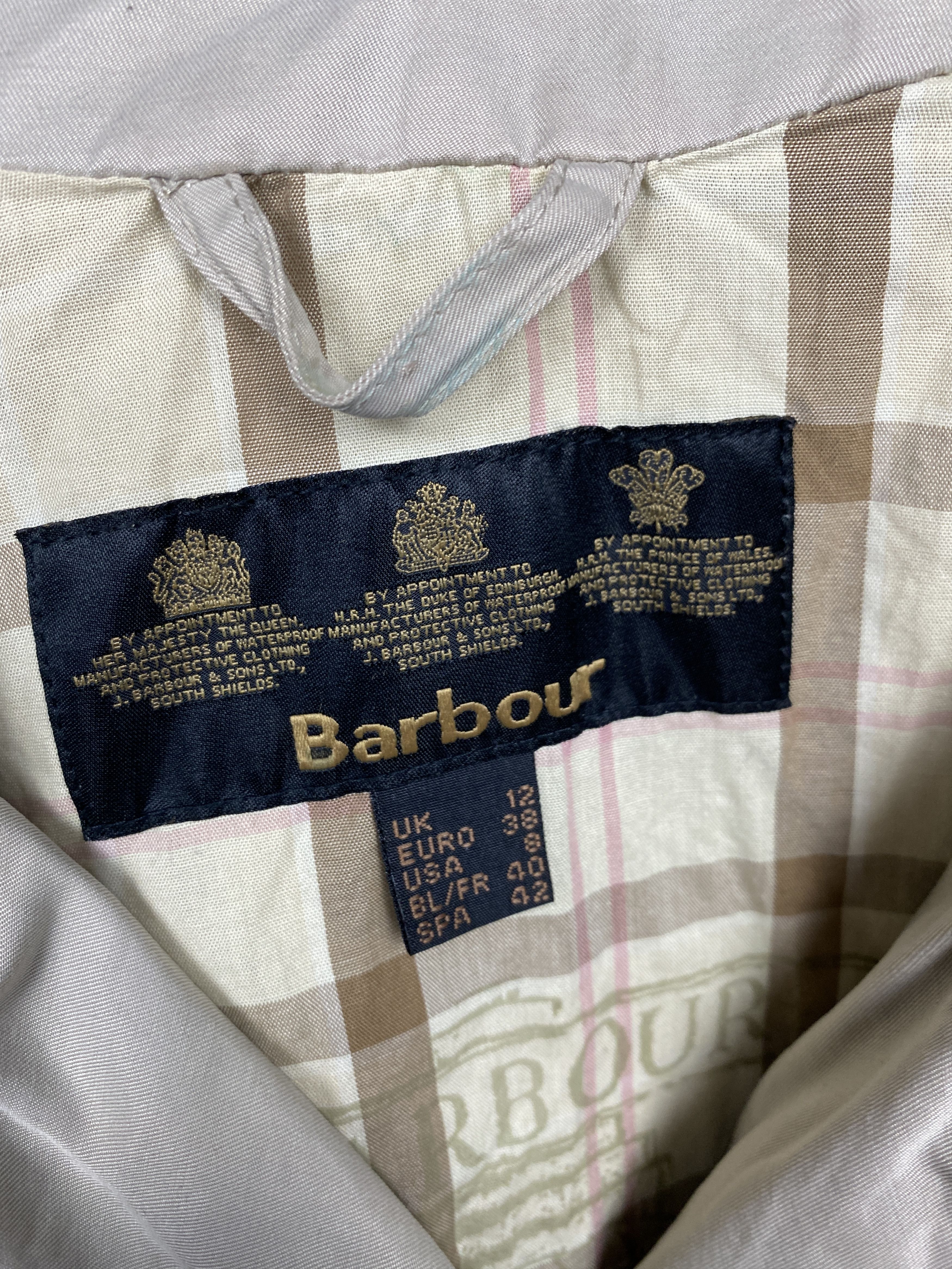 Barbour Barbour Vintage Womens Cotton Sheen Valerie Jacket Size M / US 6-8 / IT 42-44 - 4 Thumbnail