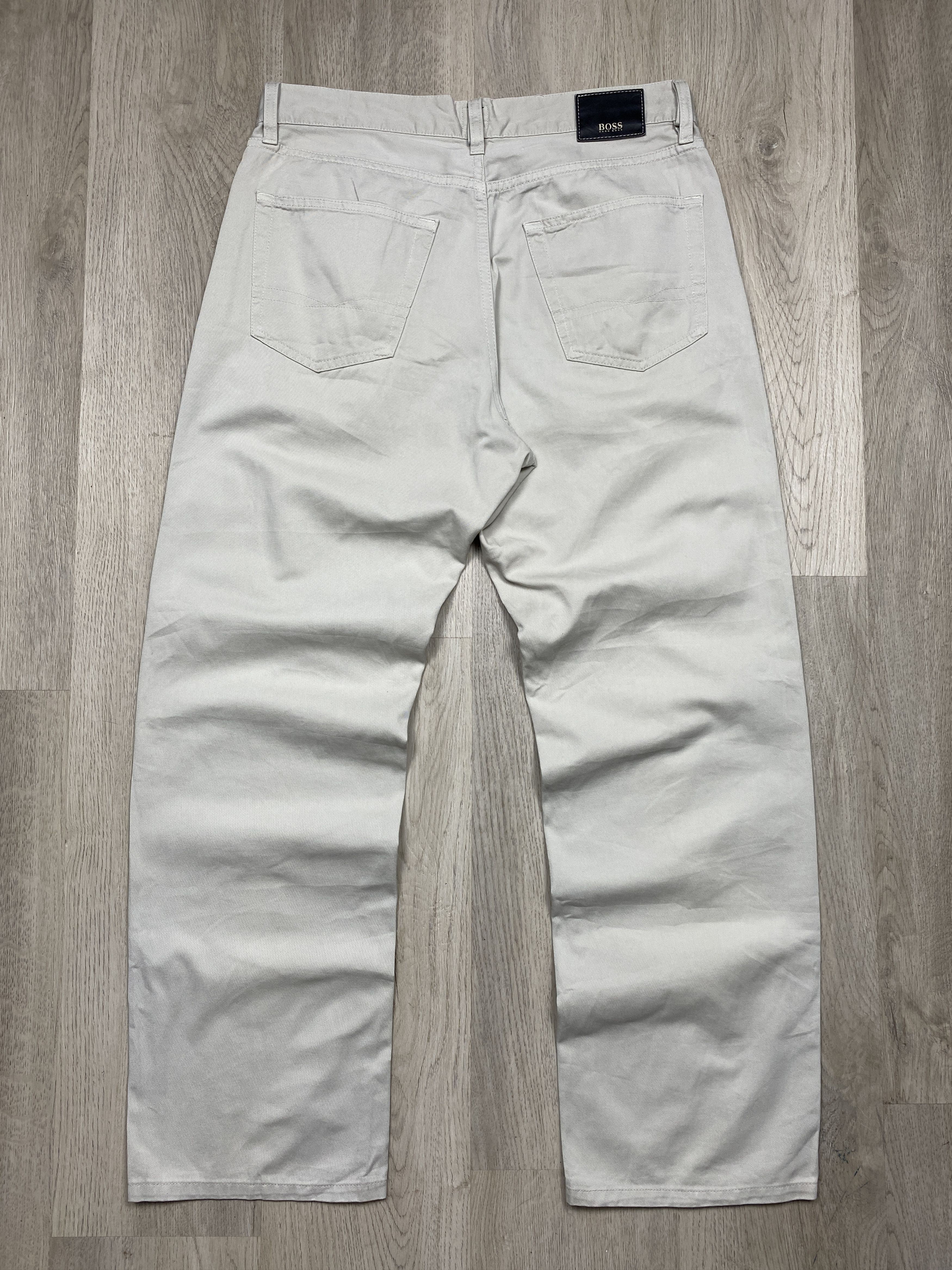Hugo Boss × Vintage Hugo Boss 90s Vintage Mens Classic Chino Pants Size US 33 - 7 Thumbnail