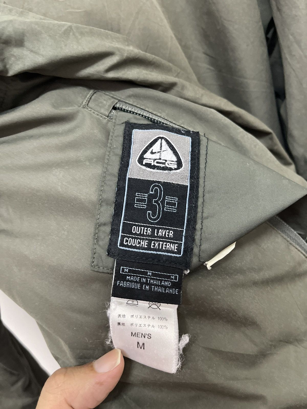 Nike ACG 90’s ACG NIKE Reversible Fleece Nylon Jacket Size US M / EU 48-50 / 2 - 8 Thumbnail