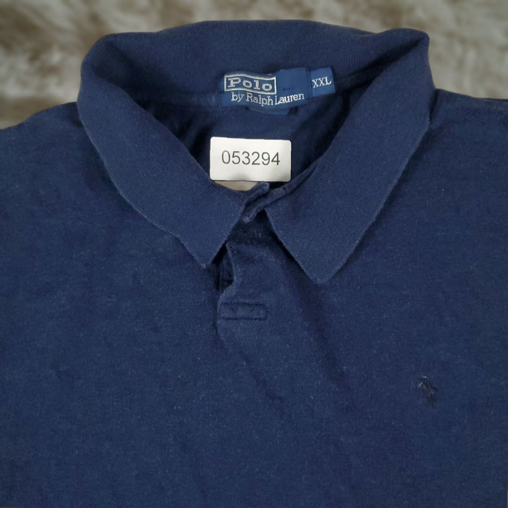 Ralph Lauren RALPH LAUREN Polo Shirt Mens 2XL Blue Pony Short Sleeve Button- collar Cotton Solid Modern Preppy Sports Mens Size US XXL / EU 58 / 5 - 1 Thumbnail