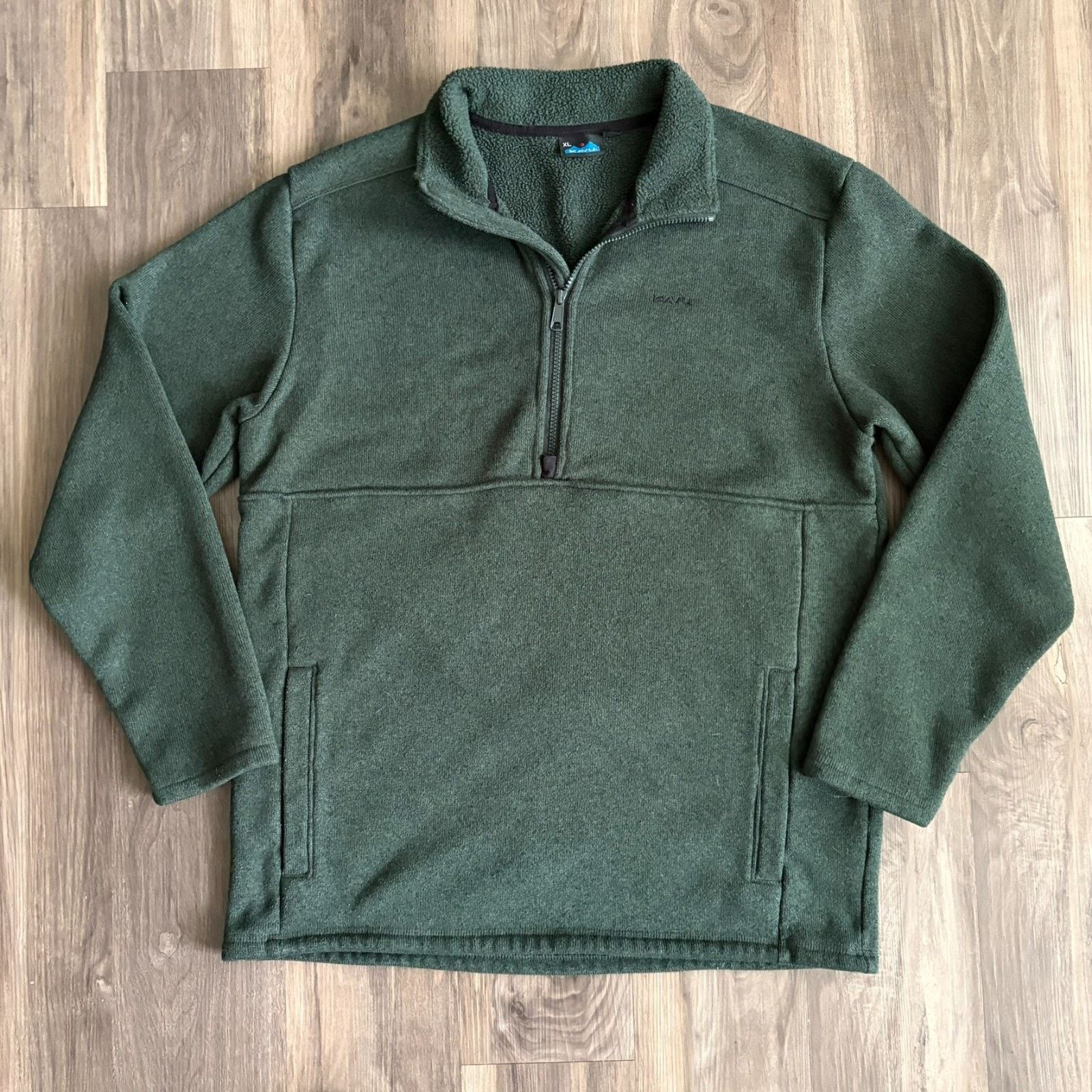 KAVU Kavu Jacket Men's Size XL Green Half Zip Long Sleeve Size US XL / EU 56 / 4 - 3 Thumbnail