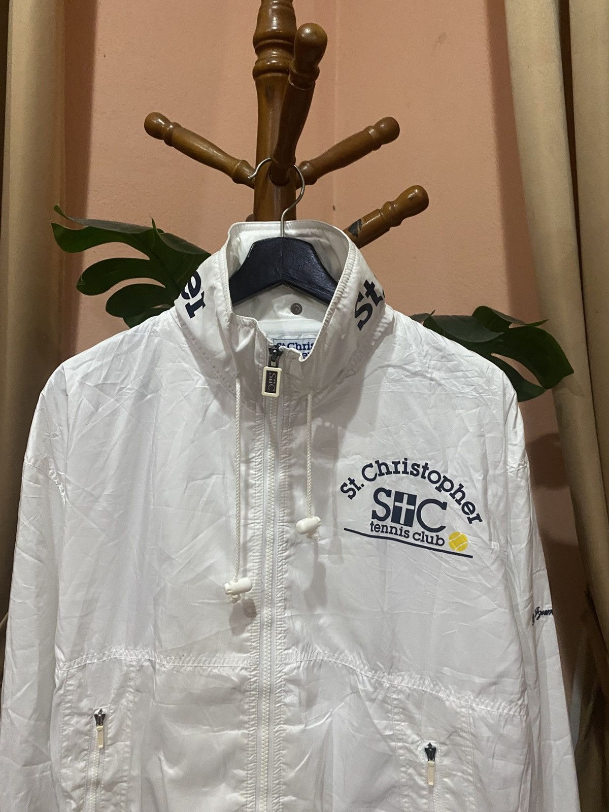 Vintage St. Christopher Tennis Club Windbreaker Jacket