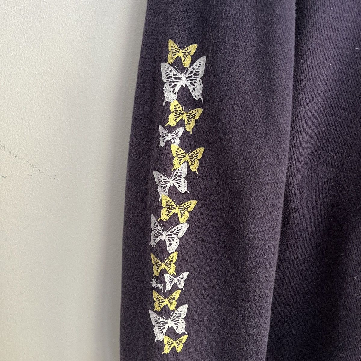 Stussy × Vintage Vintage 90s Stussy Butterfly Size US XS / EU 42 / 0 - 2 Thumbnail
