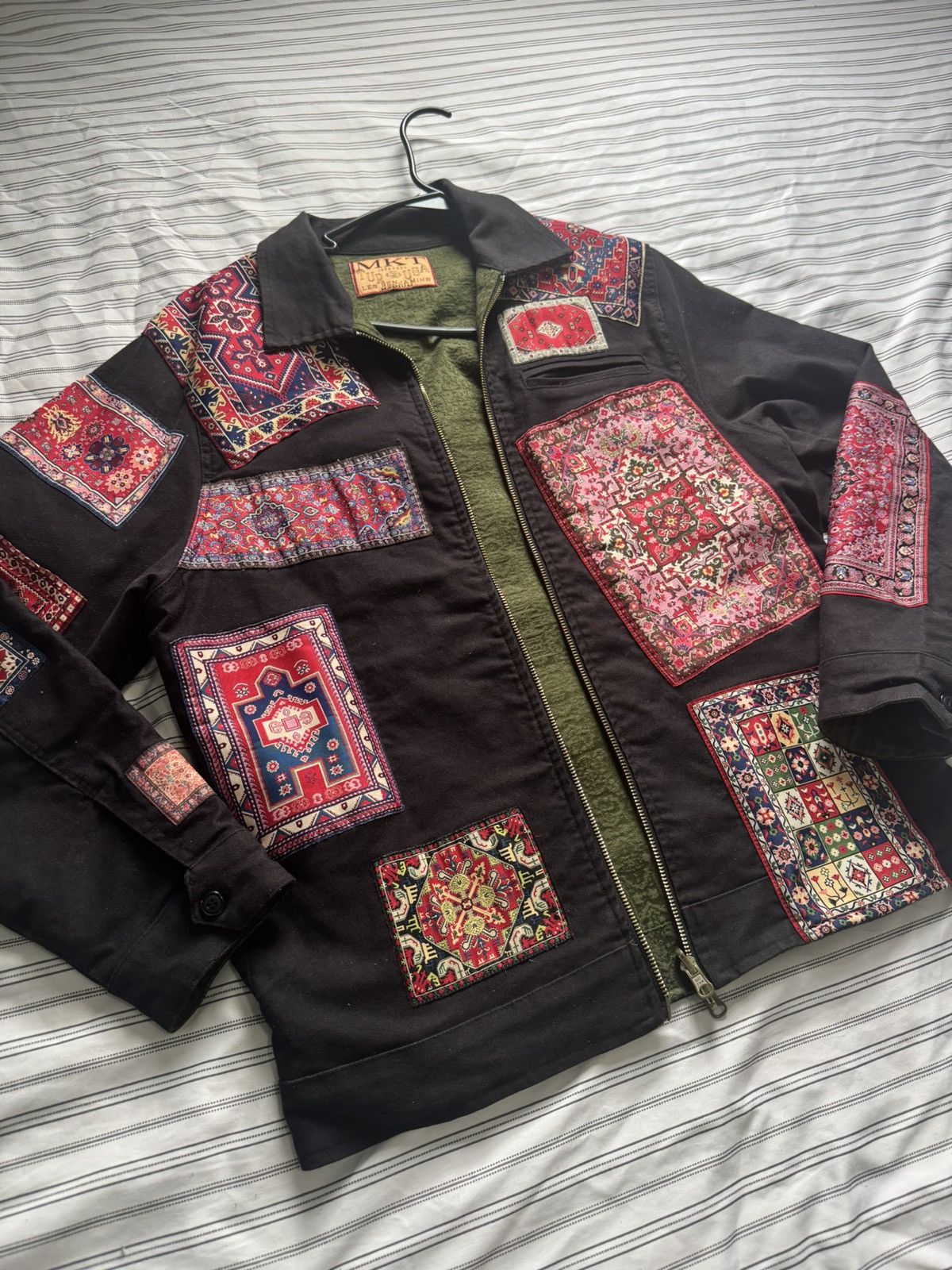 Market Market Dealer Reversible Rug Patch Jacket Size M Size US M / EU 48-50 / 2 - 2 Thumbnail