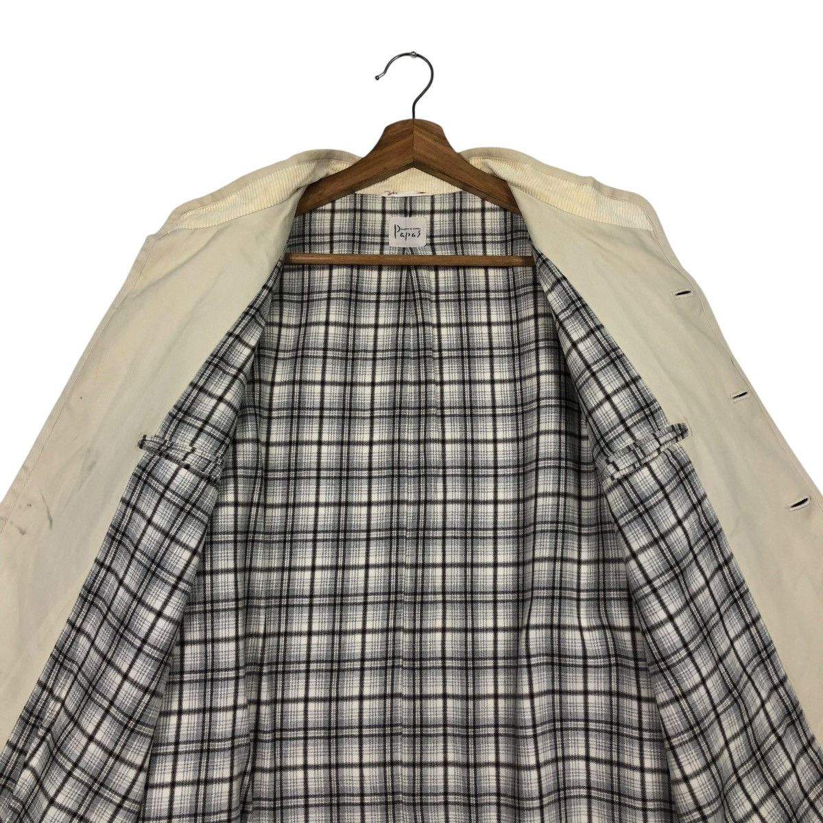 Japanese Brand VINTAGE CHORE WORK JACKET BLANKET TARTAN PAPAS ISSEY MIYAKE Size US M / EU 48-50 / 2 - 16 Thumbnail