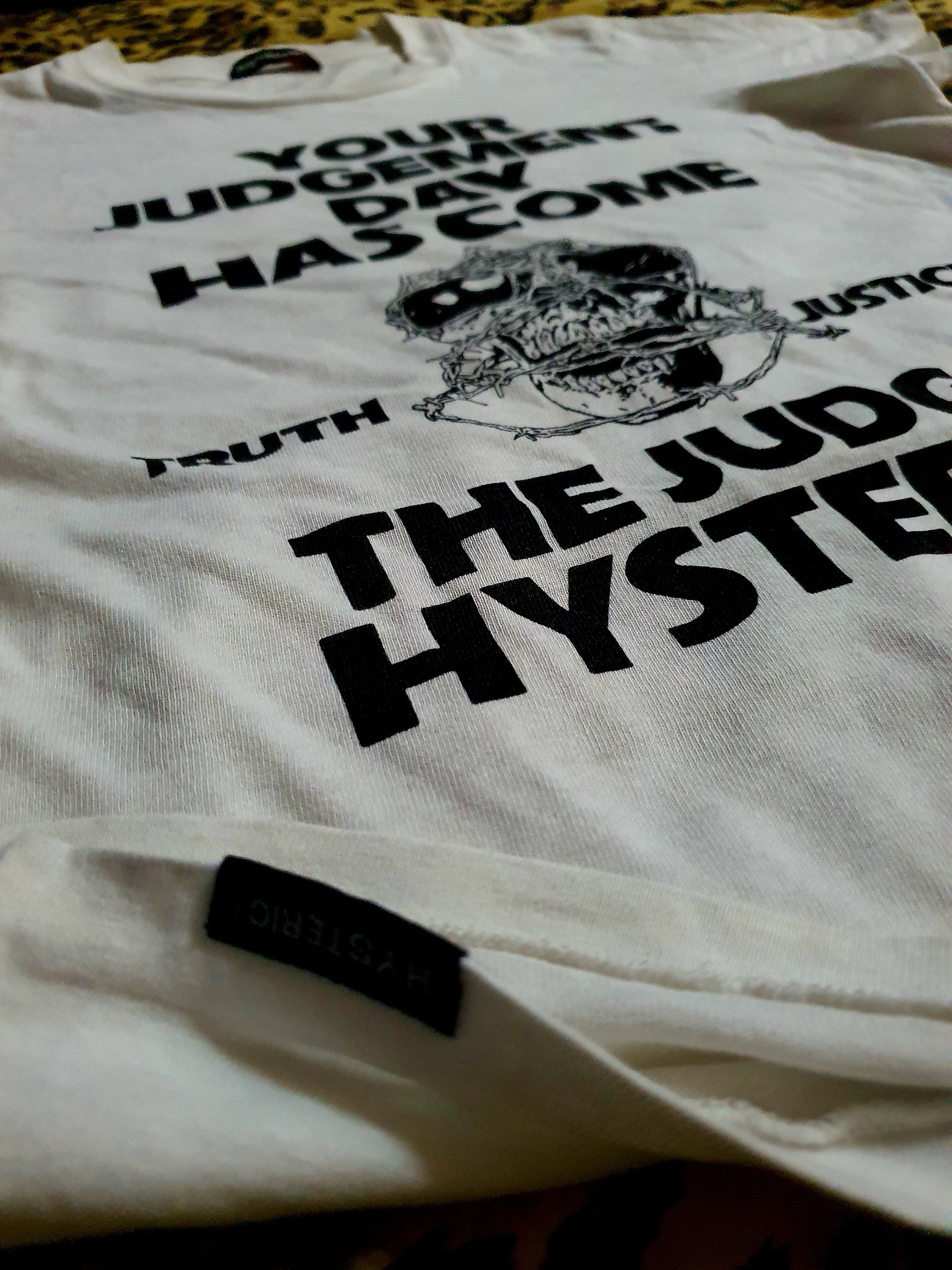 Hysteric Glamour Hysteric Glamour - Judge Hysteric - Barbed Wire Skull Tees Size US XS / EU 42 / 0 - 4 Thumbnail