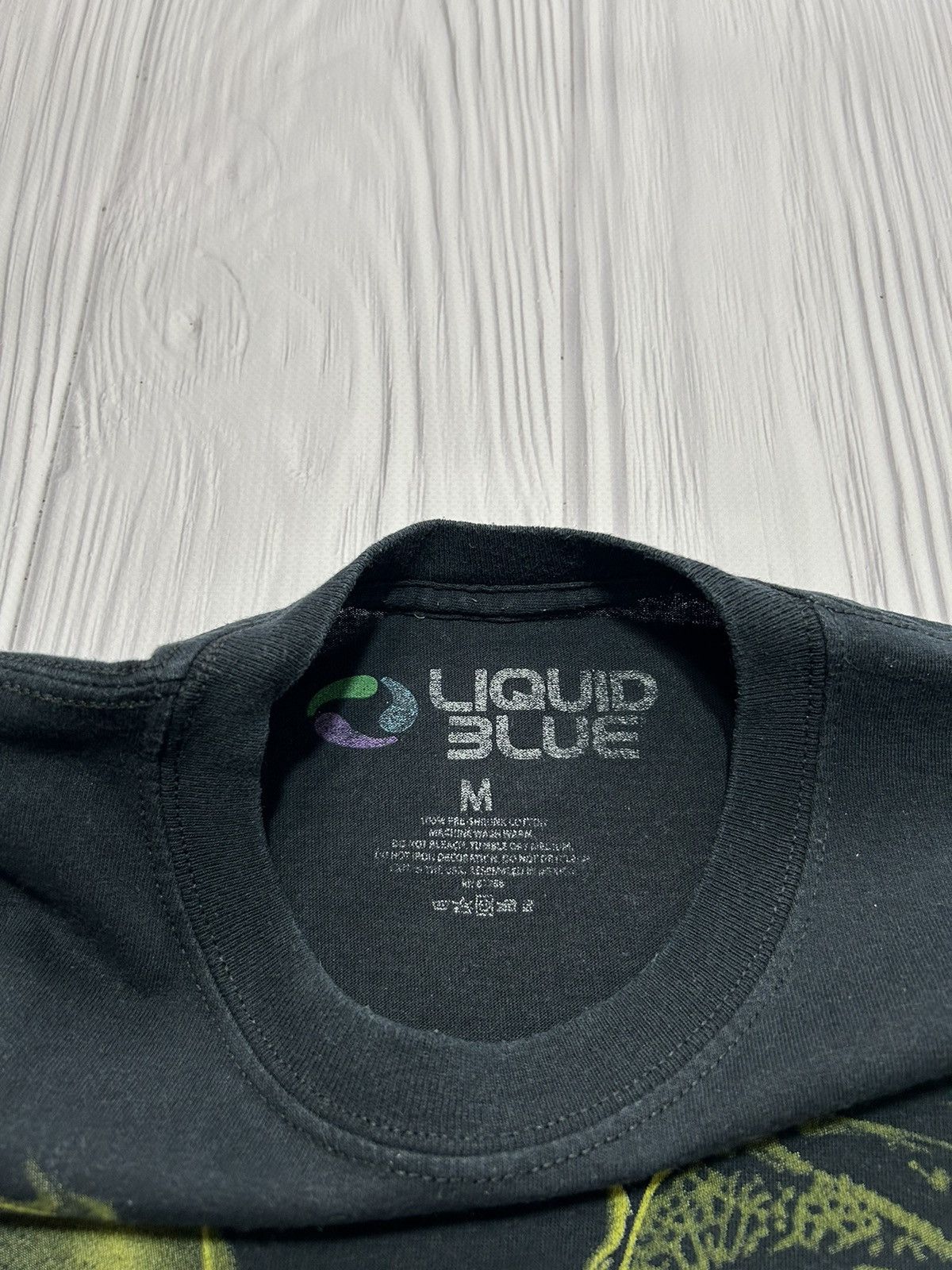 Liquid Blue Vintage Liquid Blue Cheech Chong Comedian Band 2014 T-Shirt Size US M / EU 48-50 / 2 - 10 Thumbnail