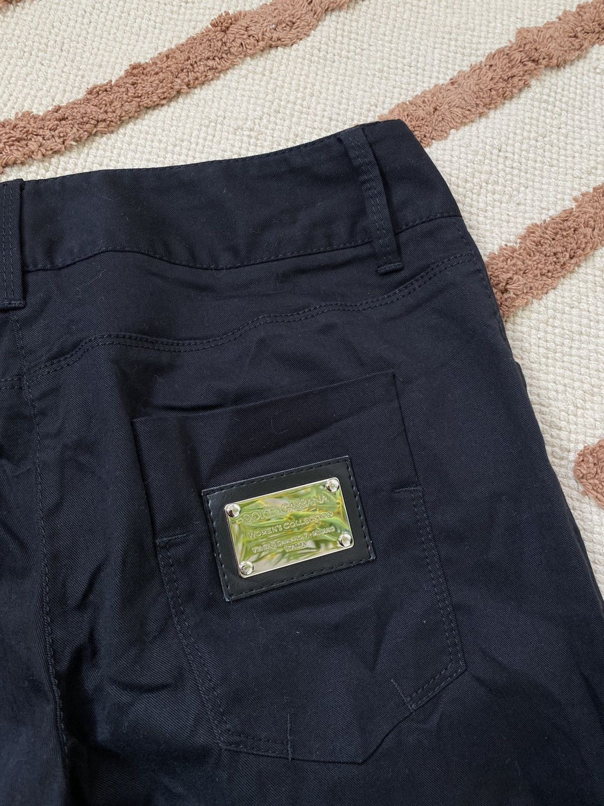 Dolce & Gabbana VINTAGE DOLCE&GABBANA CLASSIC STRAIGHT TROUSERS Size 27" / US 4 / IT 40 - 7 Thumbnail