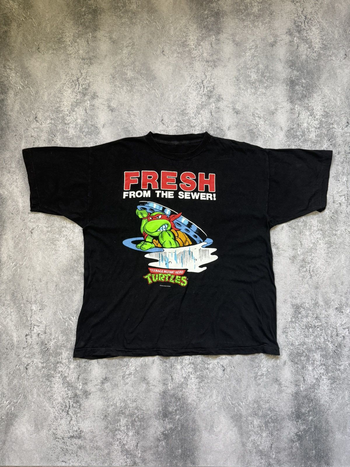 Vintage Vintage 1989 Teenage Mutant Ninja Turtles Hero Size US XL / EU 56 / 4 - 1 Thumbnail