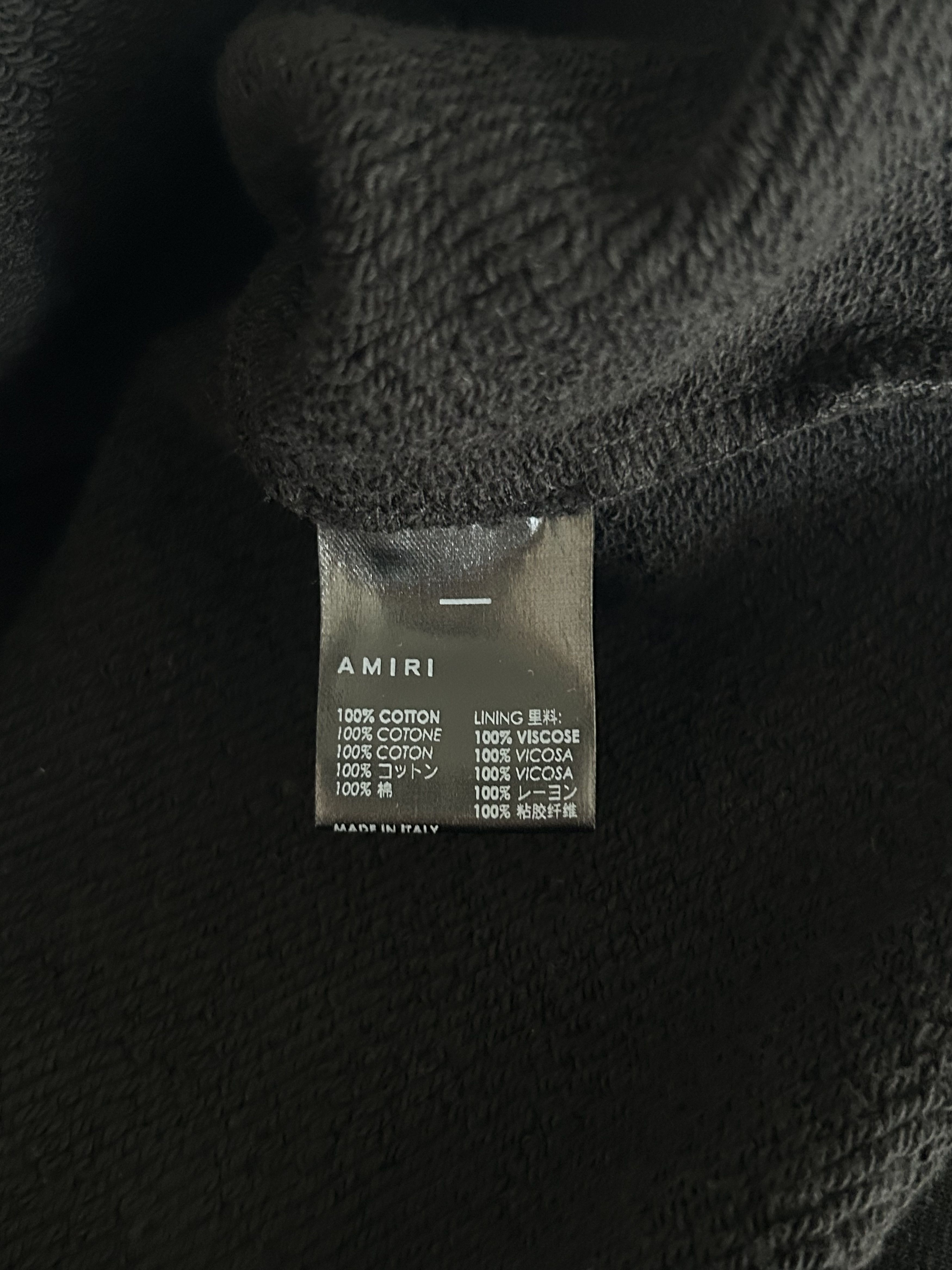 Amiri Amiri Black & White Mini MA Bar Logo Hoodie Size US XL / EU 56 / 4 - 4 Thumbnail