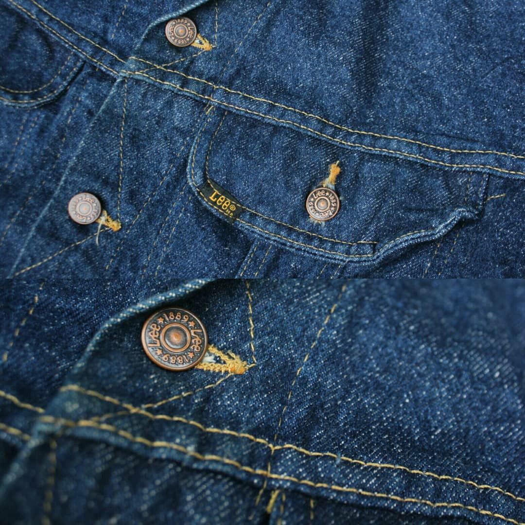 Lee Vintage Lee Authentic Jacket Size M Made in USA denim jeans Size US M / EU 48-50 / 2 - 3 Thumbnail