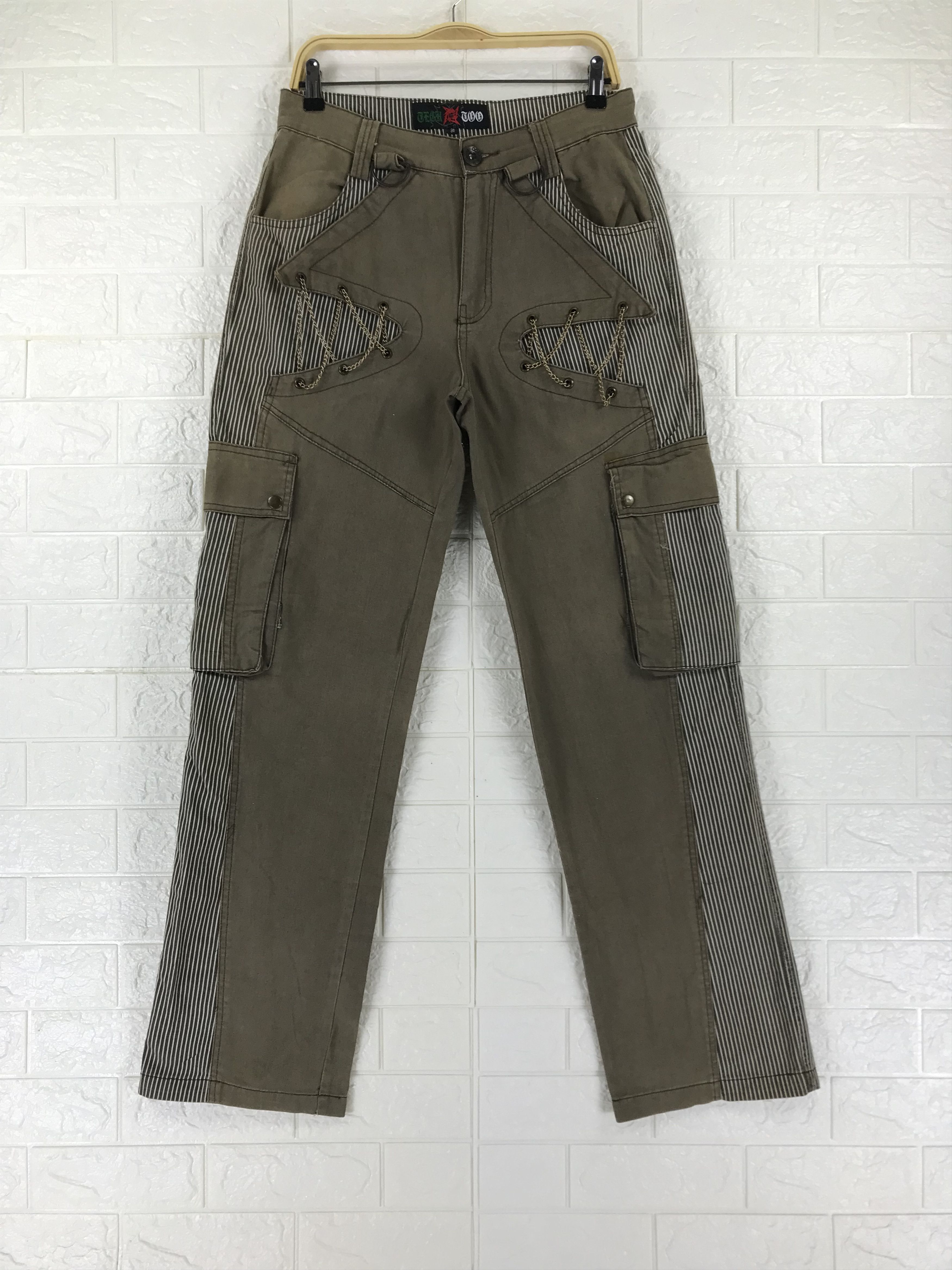 Japanese Brand Vintage Japanese Hybrid Seditionaries Cargo Pants Size US 31 - 1 Thumbnail