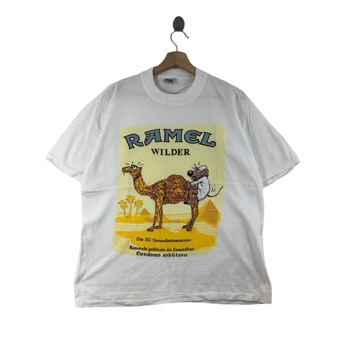 Vintage Vintage Ramel Wilder T-shirt Camel Parody Size US L / EU 52-54 / 3 - 1 Thumbnail