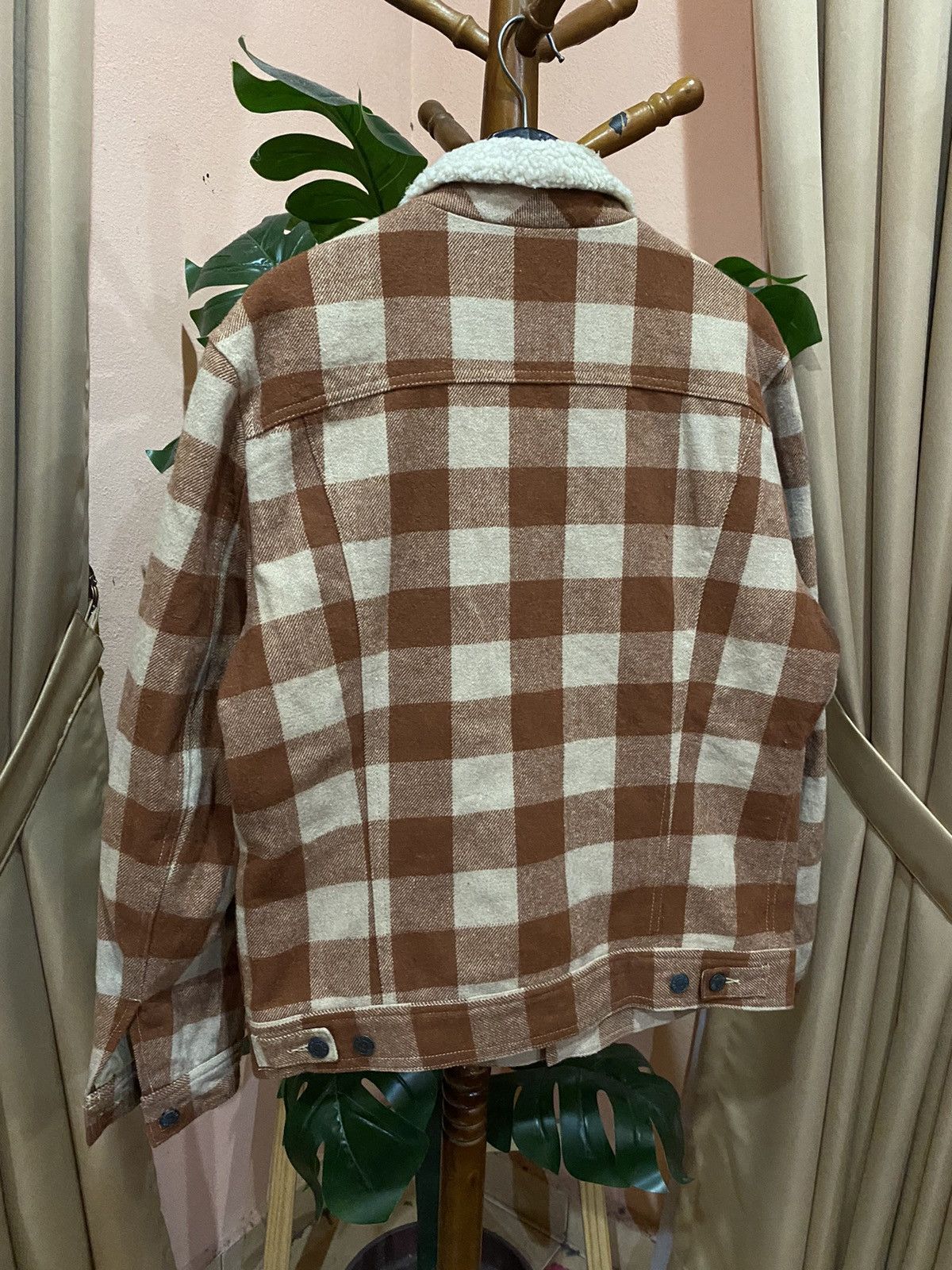 Edwin Edwin Clothing Supply Checked Sherpa Jacket - Men’s Fashion Size US L / EU 52-54 / 3 - 12 Thumbnail