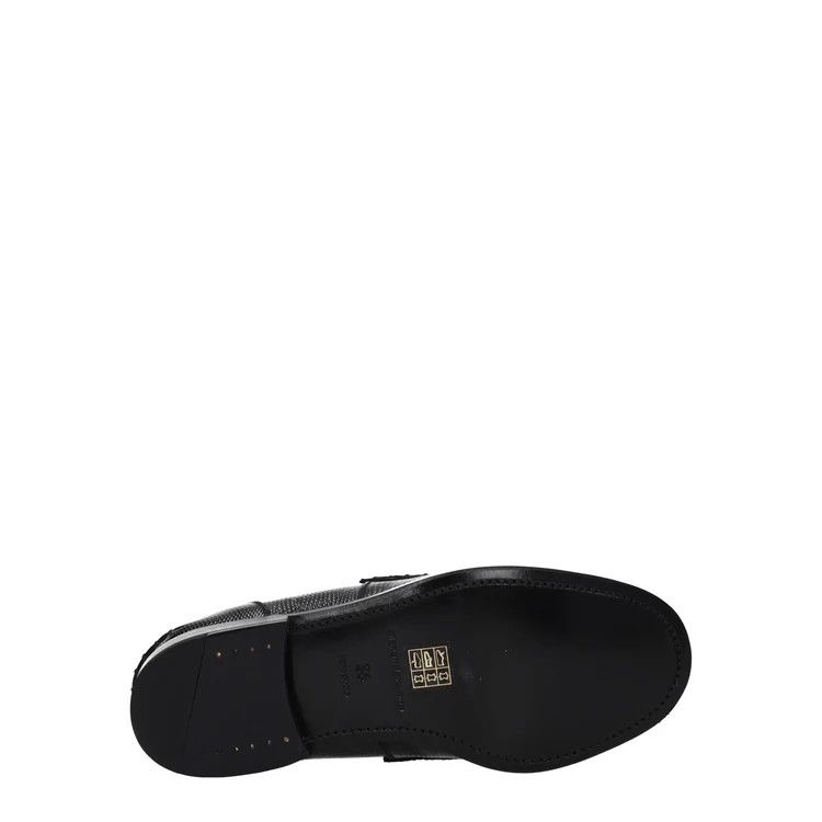Alexander Wang ob1o1e1024 Leather Loafers in Black Size US 7 / IT 37 - 5 Thumbnail