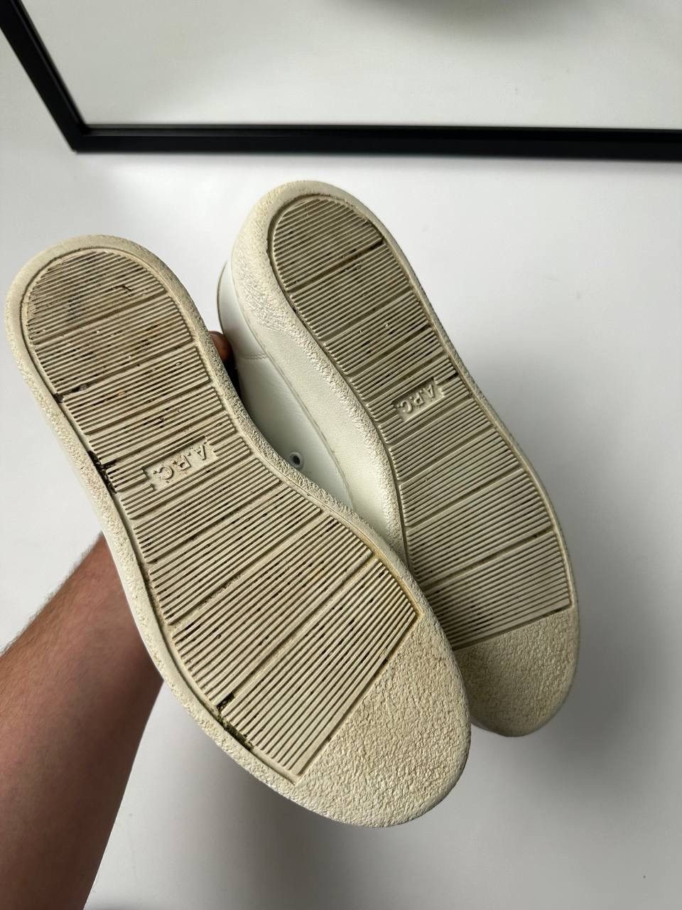 A.P.C. A. P. C. White Leather Shoes APC Size US 8.5 / EU 41-42 - 10 Thumbnail