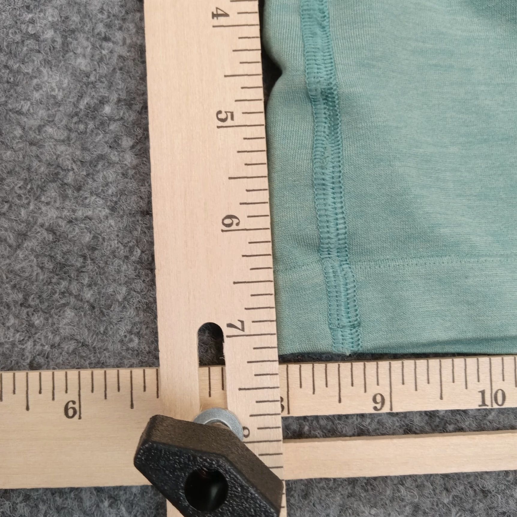 Vintage Alphalete Athletic Shorts Women's Small Green Elastic Waist Stretch Gym Yoga Size 28" / US 6 / IT 42 - 3 Thumbnail