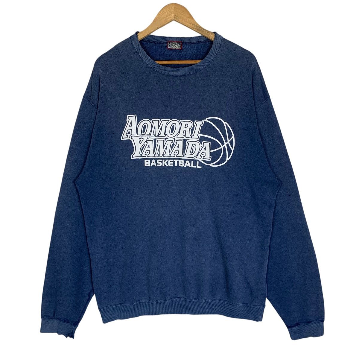 NBA Vintage Distressed Basketball NBA Amori Yamada Sweatshirt Size US L / EU 52-54 / 3 - 2 Thumbnail