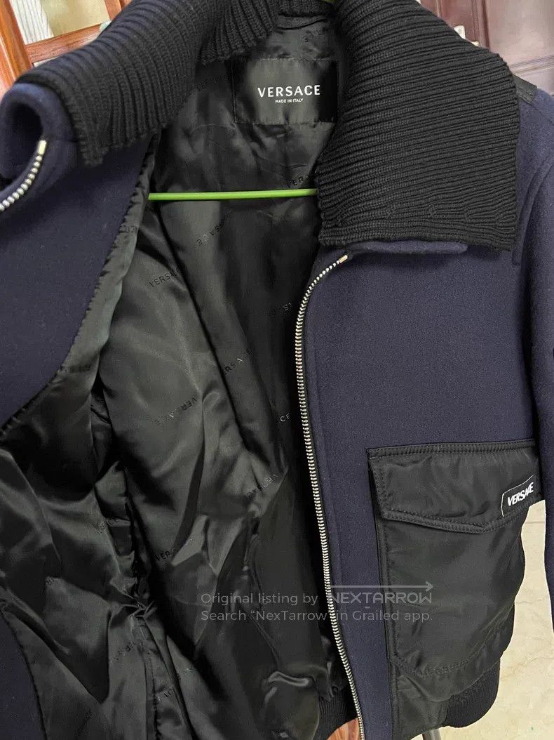 Versace Versace Wool jacket coat Size US M / EU 48-50 / 2 - 5 Thumbnail