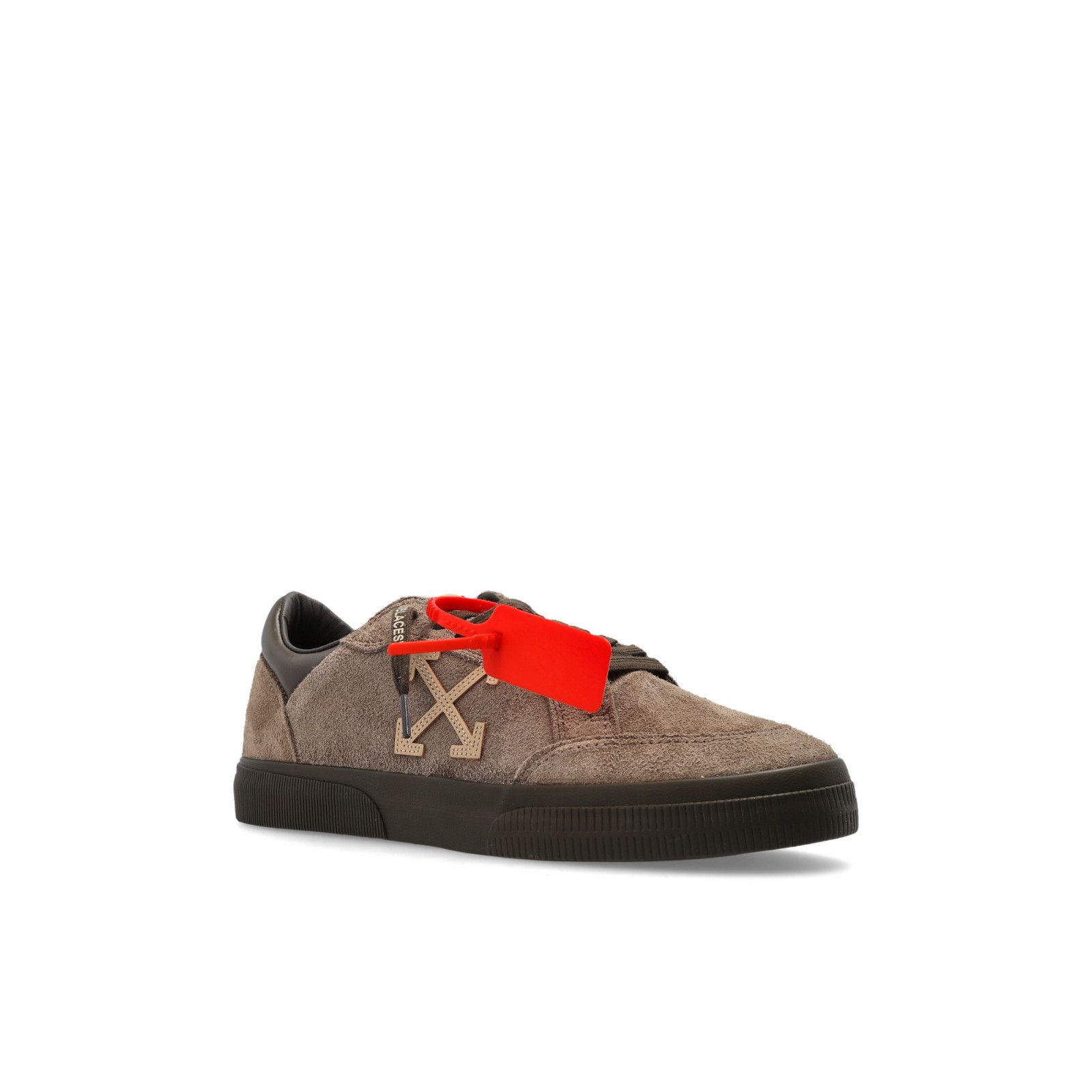 Off-White OFF-WHITE Vulc Low Brown Suede Sneakers New & Authentic (Men Size US 8 / EU 41 - 2 Thumbnail