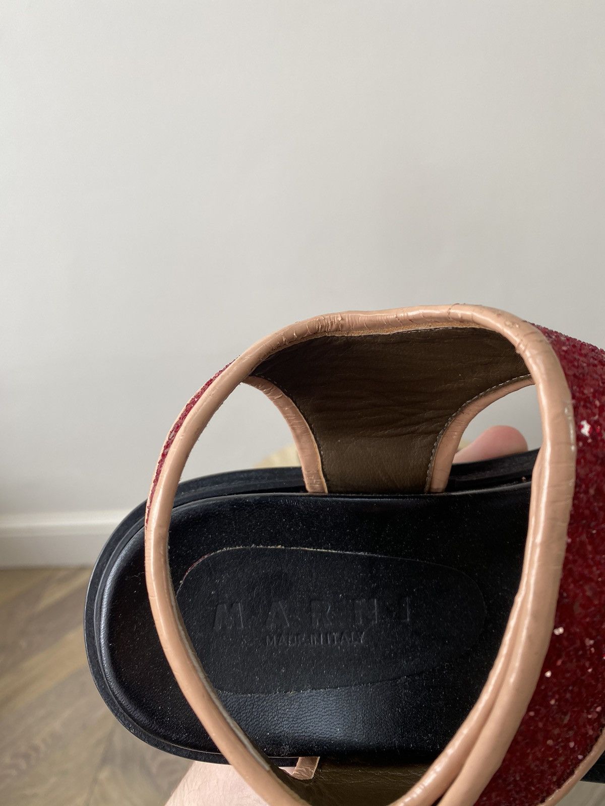 Designer × Marni × Vintage Vintage Marni women’s sandals Size US 8 / IT 38 - 7 Thumbnail