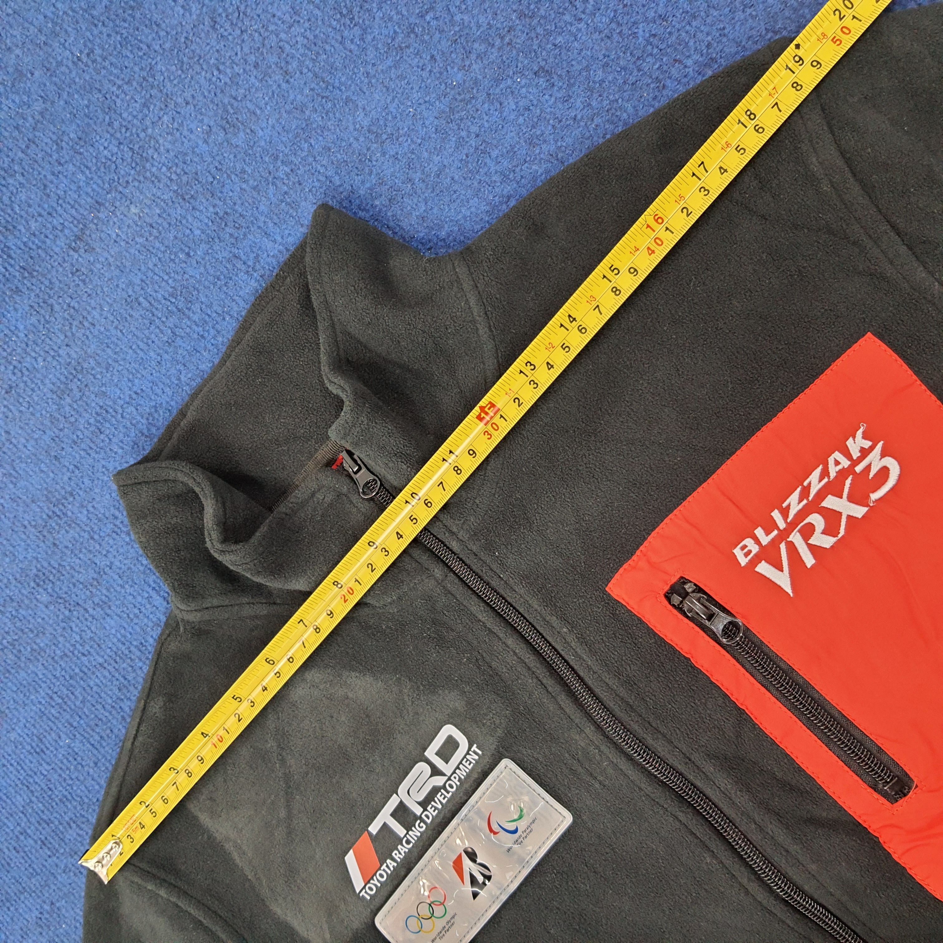 Japanese Brand × Vintage Vintage TRD Toyota Motorsports Zipper Sweatshirt C231N24 Size US M / EU 48-50 / 2 - 10 Thumbnail