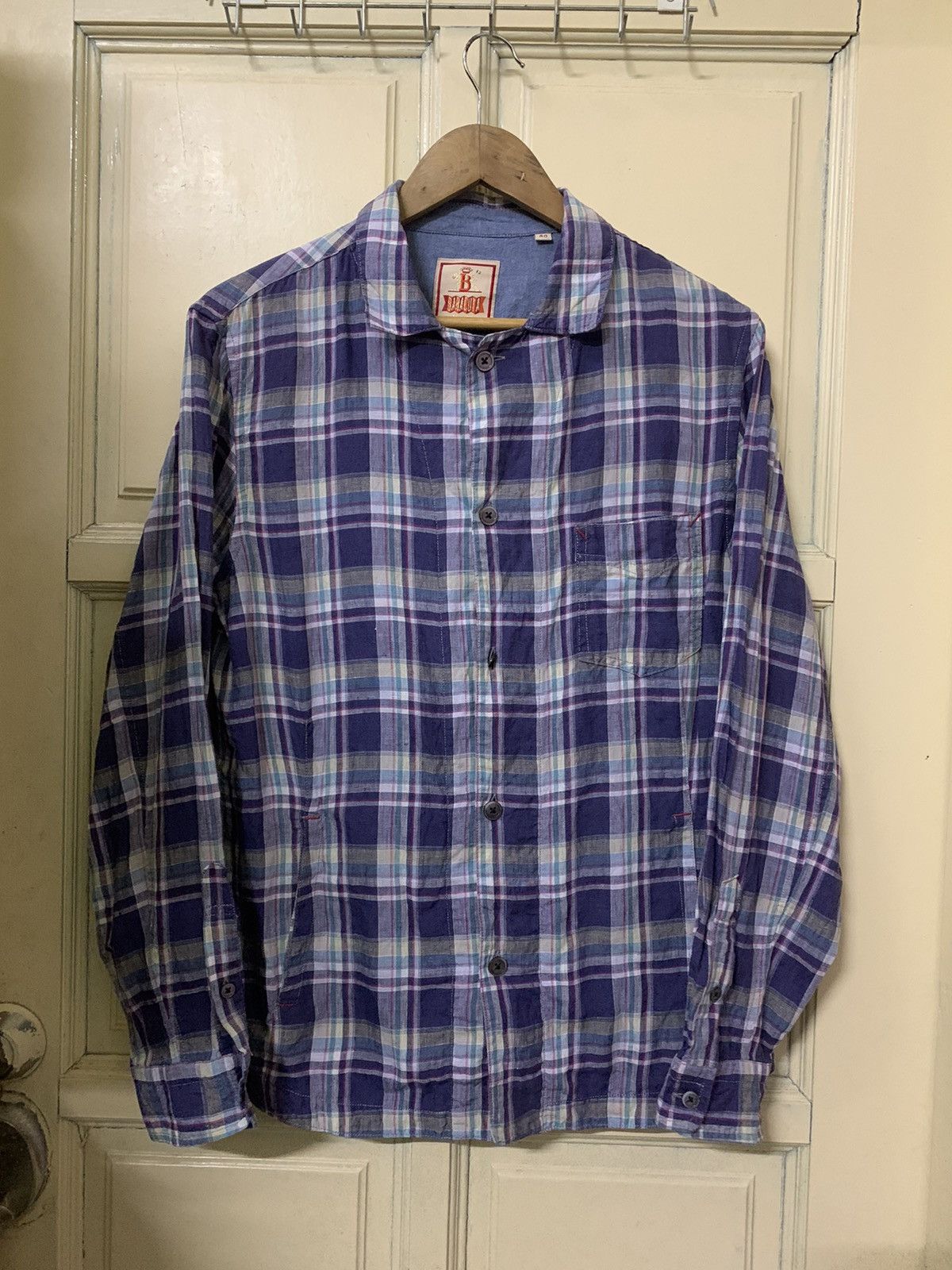 Baracuta 💥Vtg Baracuta England Button Shirt Size US M / EU 48-50 / 2 - 1 Thumbnail