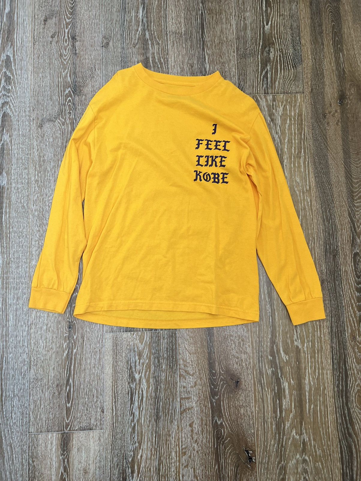 Kanye West Kanye West 'I Feel Like Kobe' Longsleeve T-shirt Yellow