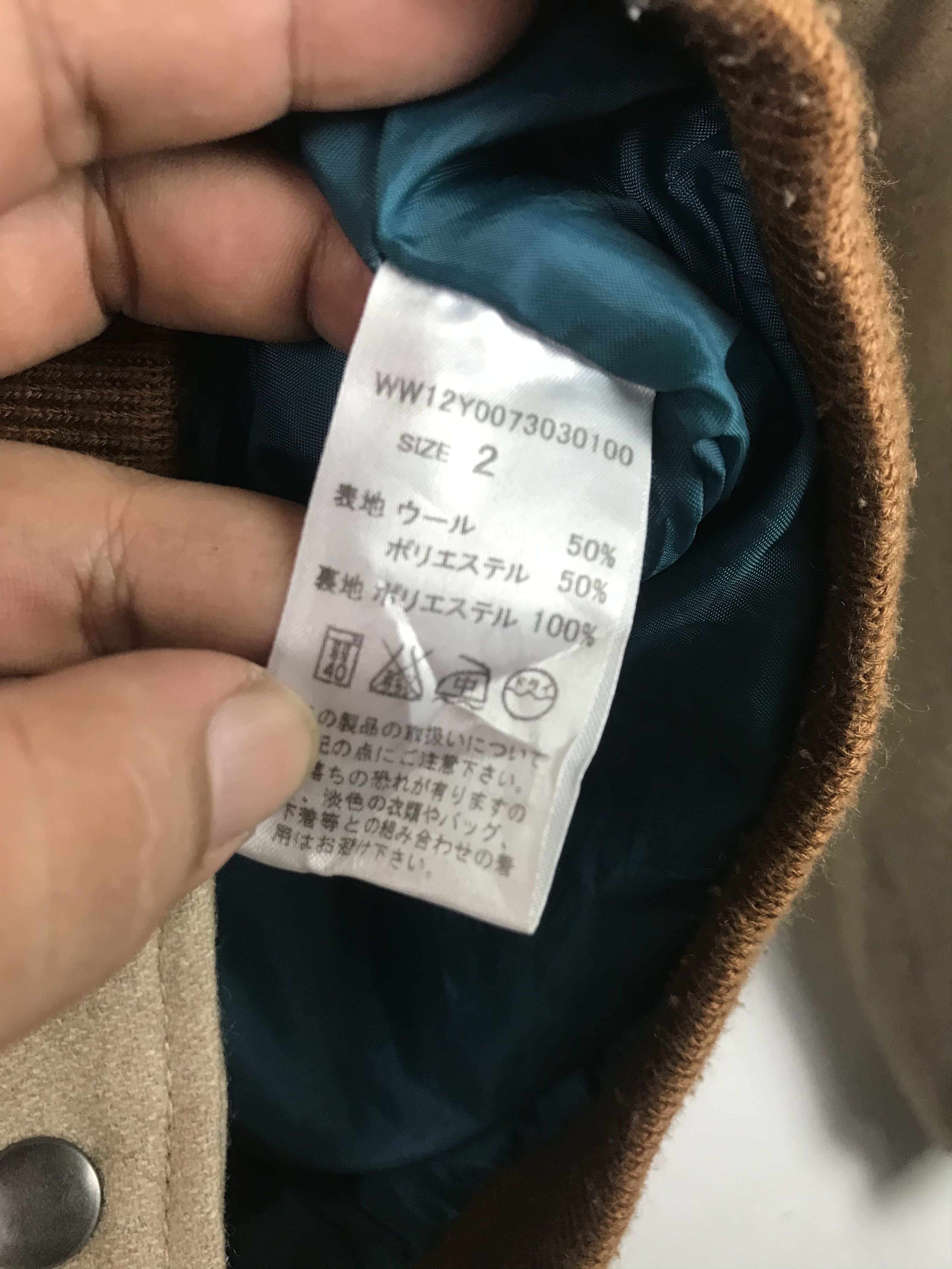 Japanese Brand × Vintage Vintage Wool Bomber Jacket Full Button Size US M / EU 48-50 / 2 - 7 Thumbnail