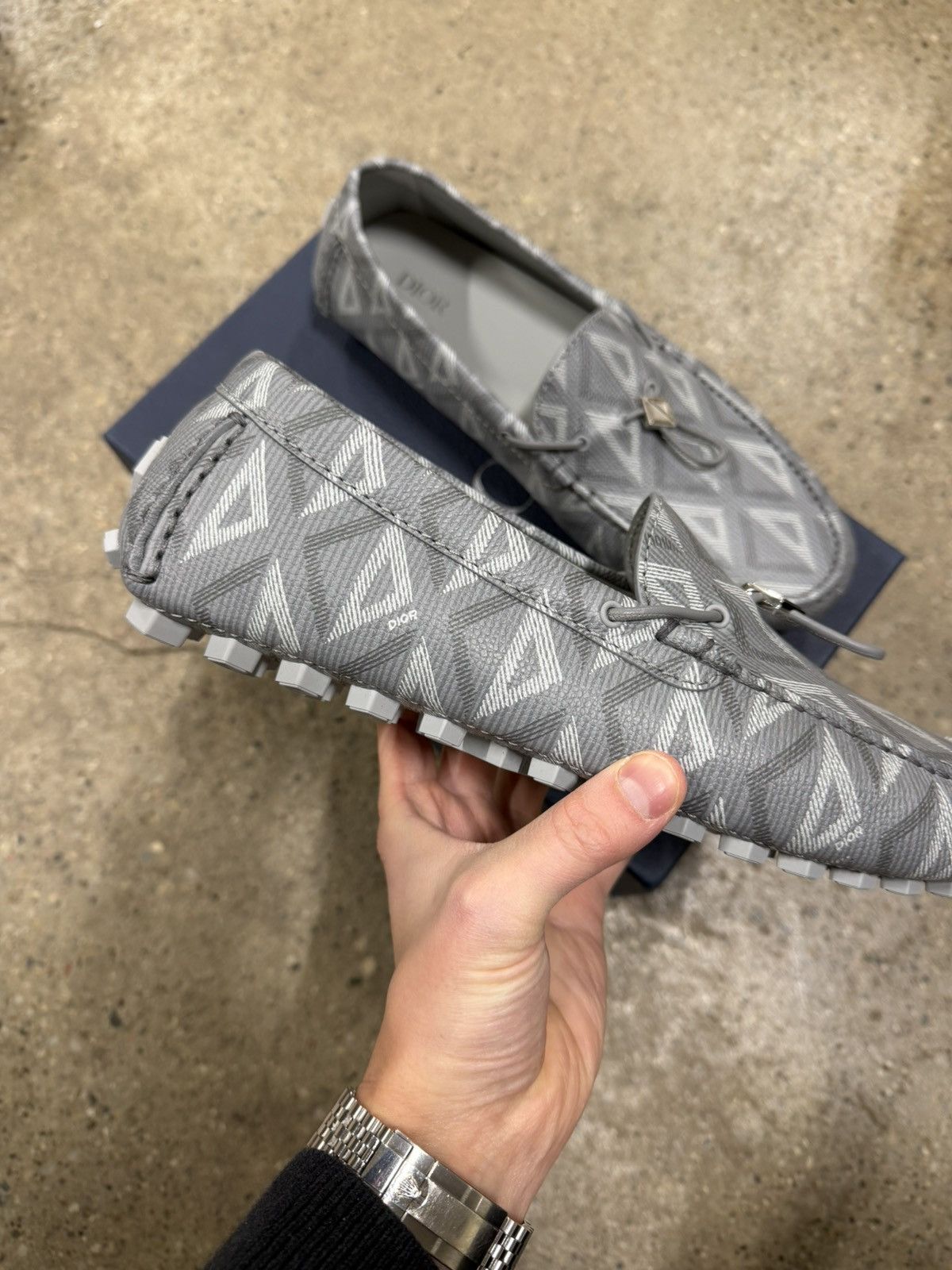 Dior Dior Diamond Loafers NEW 1100$ Size US 9 / EU 42 - 2 Thumbnail