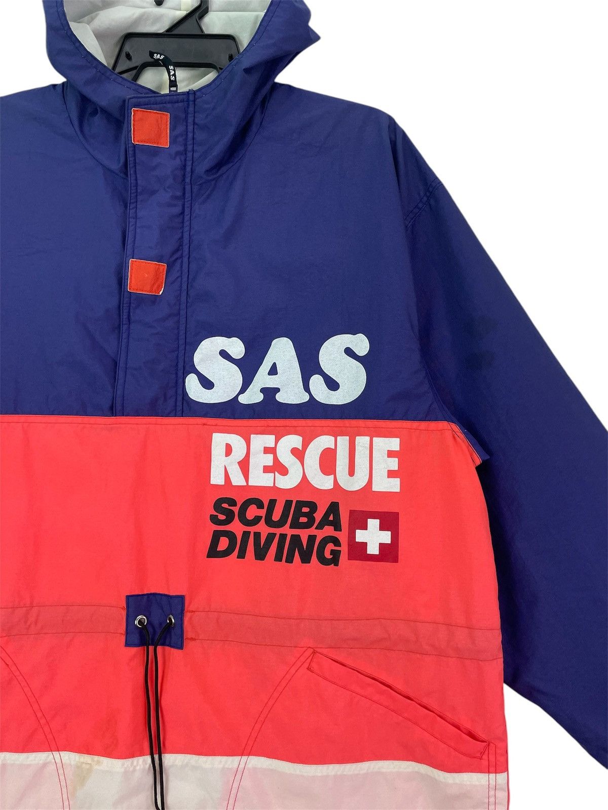 Japanese Brand × Vintage SAS Scuba Diving Equipment deep dive pullover anorak jacket Size US L / EU 52-54 / 3 - 2 Thumbnail