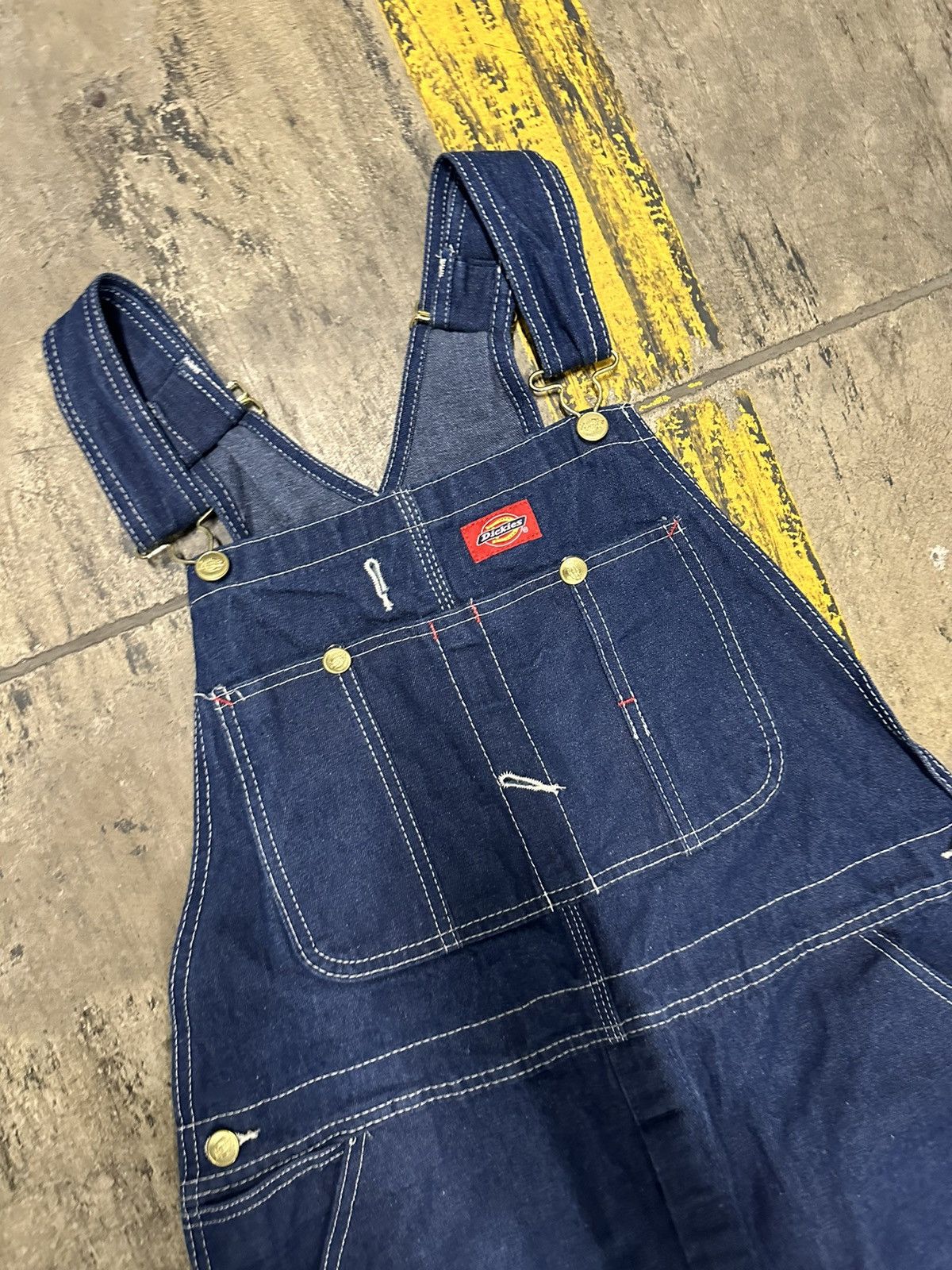 Dickies × Vintage Y2K dickies blue denim overalls Size US 32 / EU 48 - 2 Thumbnail