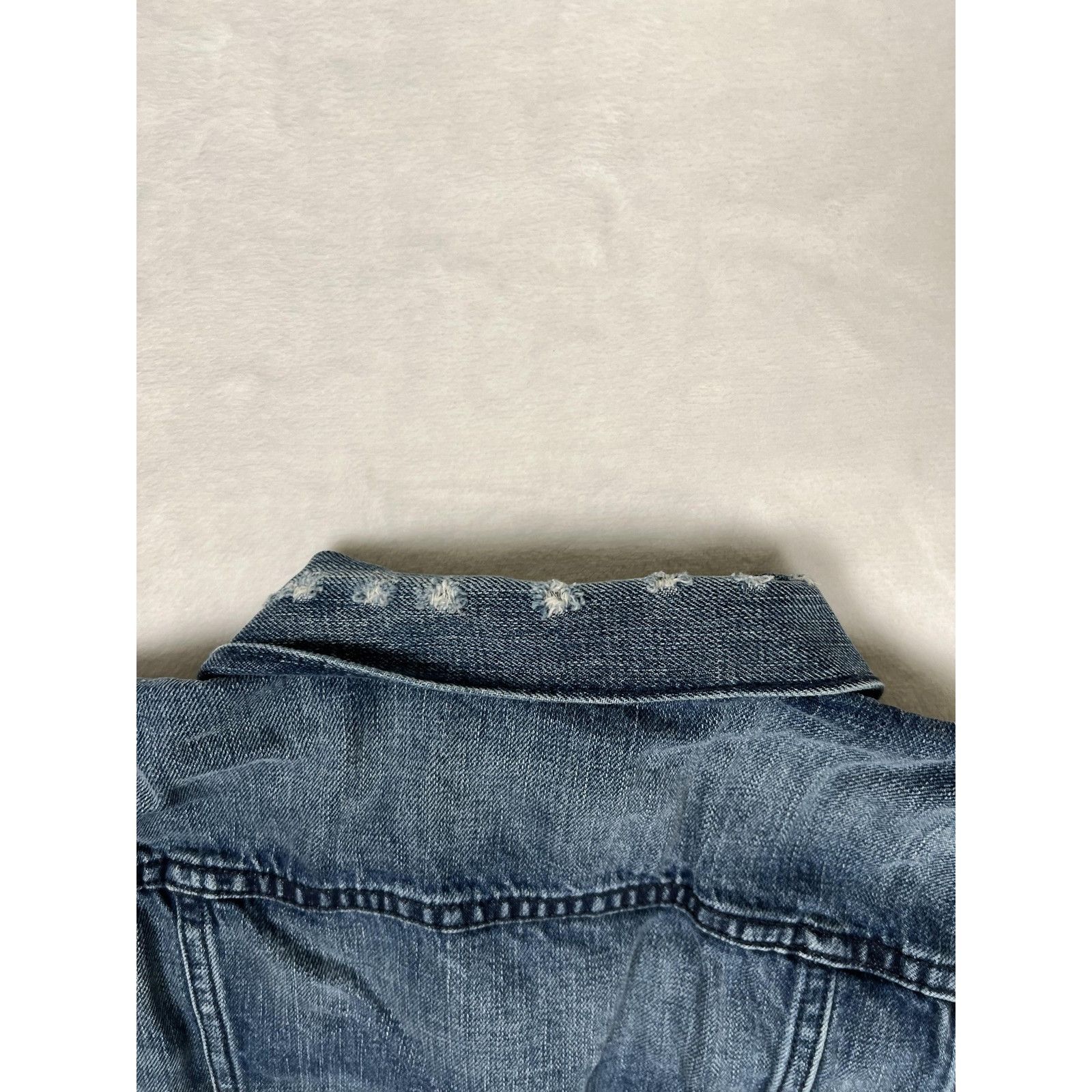 Gap Gap 1969 Jean Jacket Womens XS Blue Denim Trucker Button Fro Size XS / US 0-2 / IT 36-38 - 8 Thumbnail