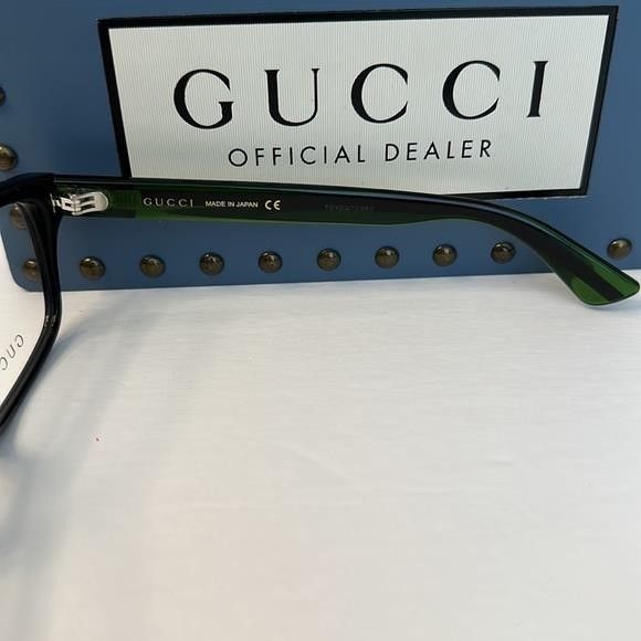 Gucci 💯 - New Authentic GUCCI Demo Rectangular Eyeglasses GG0006O Size ONE SIZE - 4 Thumbnail