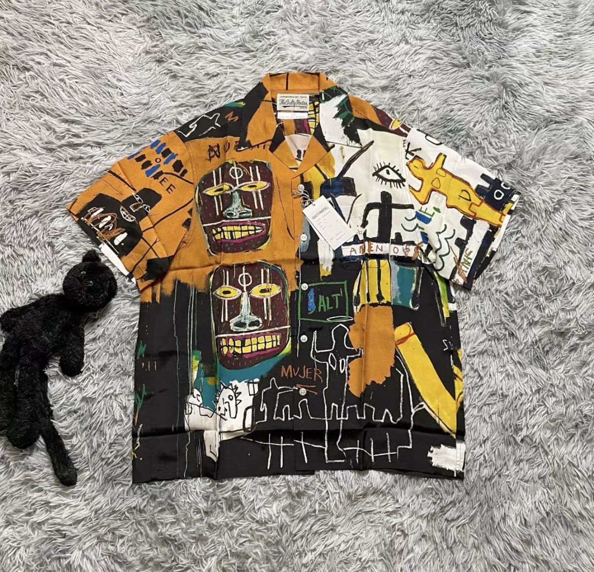 Wacko Maria Wacko Maria Basquiat Hawaiian Short Sleeve Shirt J29 Size US M / EU 48-50 / 2 - 1 Thumbnail