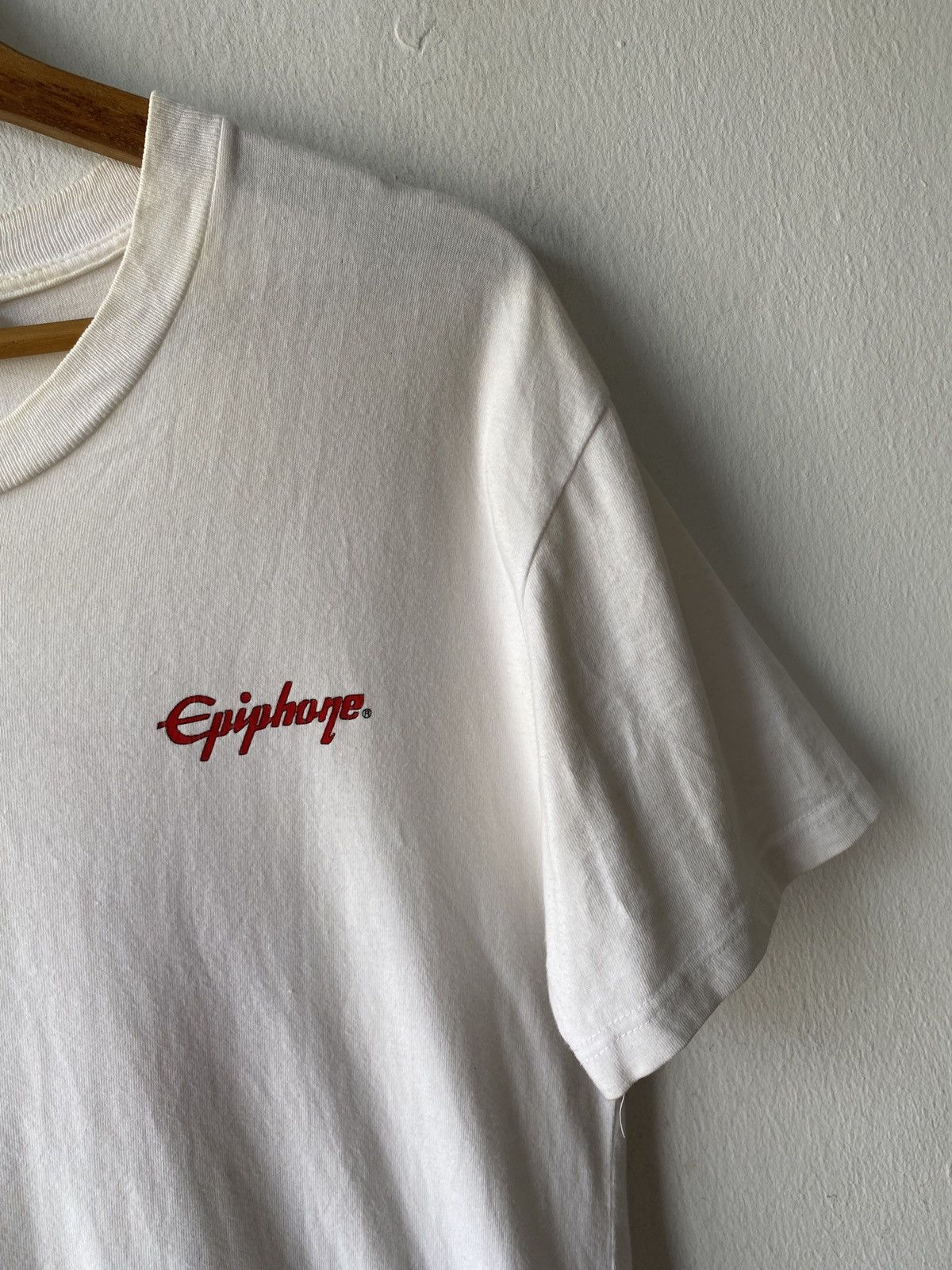 A.P.C. × Japanese Brand 2000s A.P.C - The Mark Of A Great Guitarist T Shirt Size US M / EU 48-50 / 2 - 5 Thumbnail