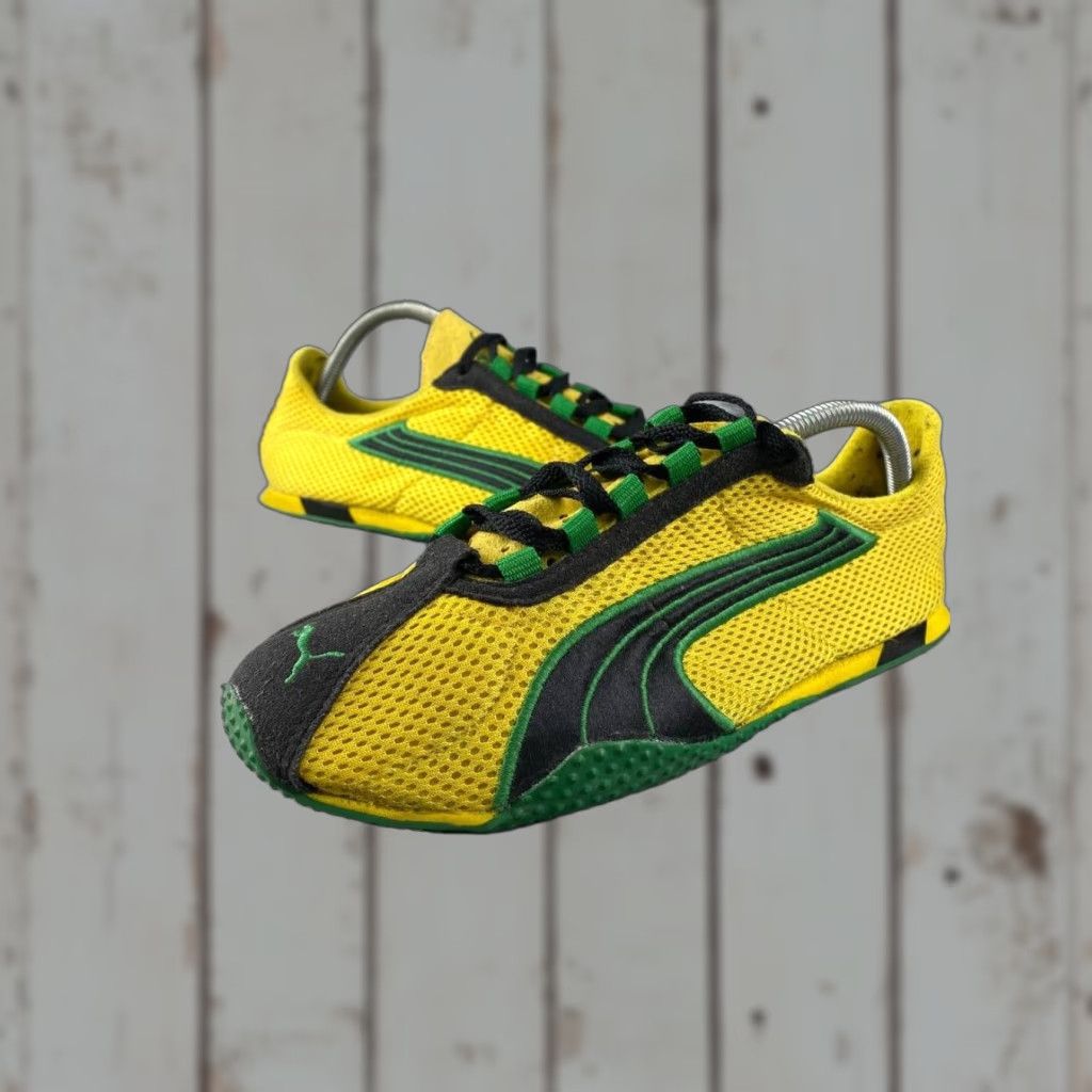 Puma VINTAGE Puma Speedcat H-Street Y2K Sneakers Women Size US 6 Yellow Logo Suede Rubber Foam Low Top Casual Size US 6 / IT 36 - 1 Thumbnail