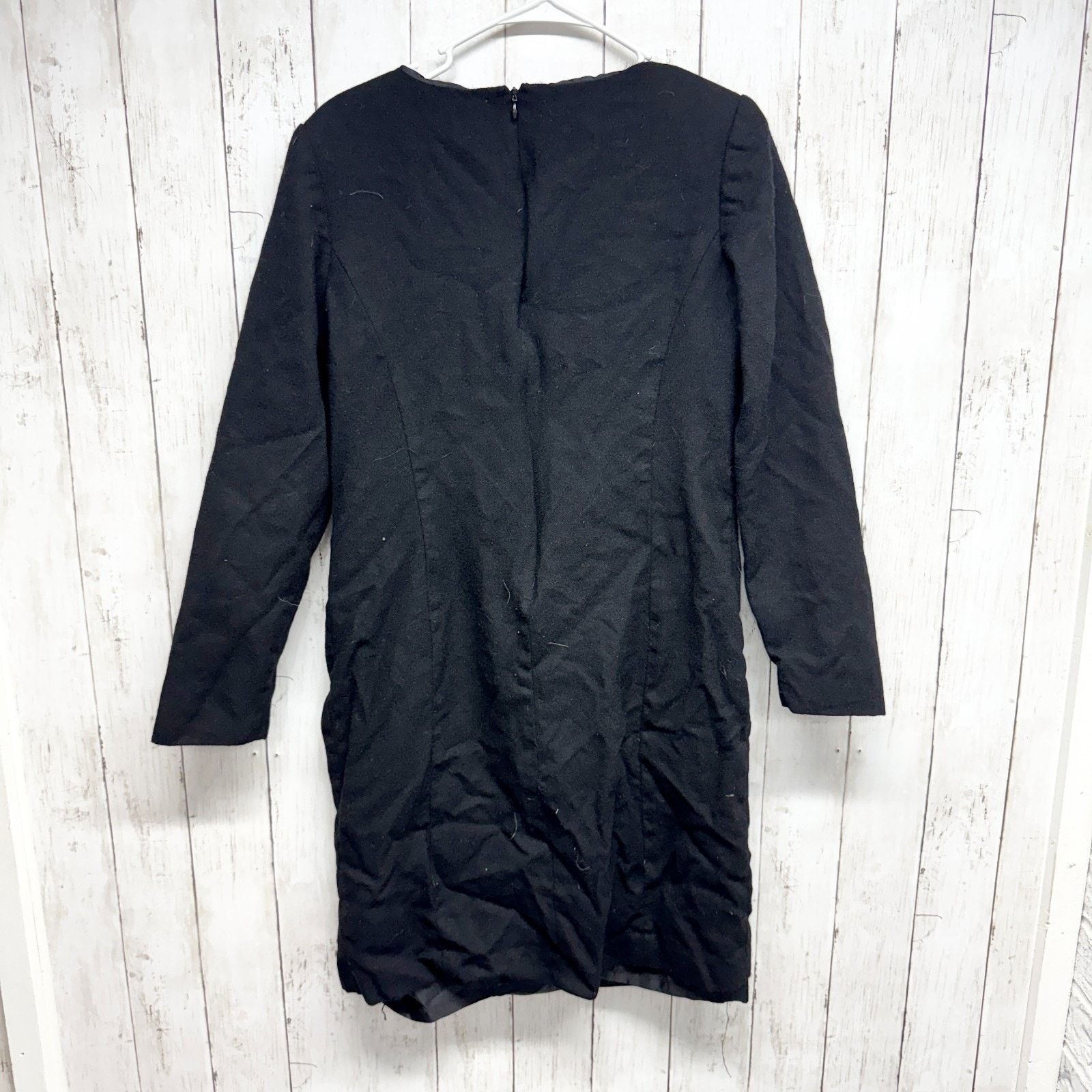 Vintage Vtg J.G. Hook Dress Size 12 Wool Crewneck Long Sleeve Midi Size XL / US 12-14 / IT 48-50 - 6 Thumbnail