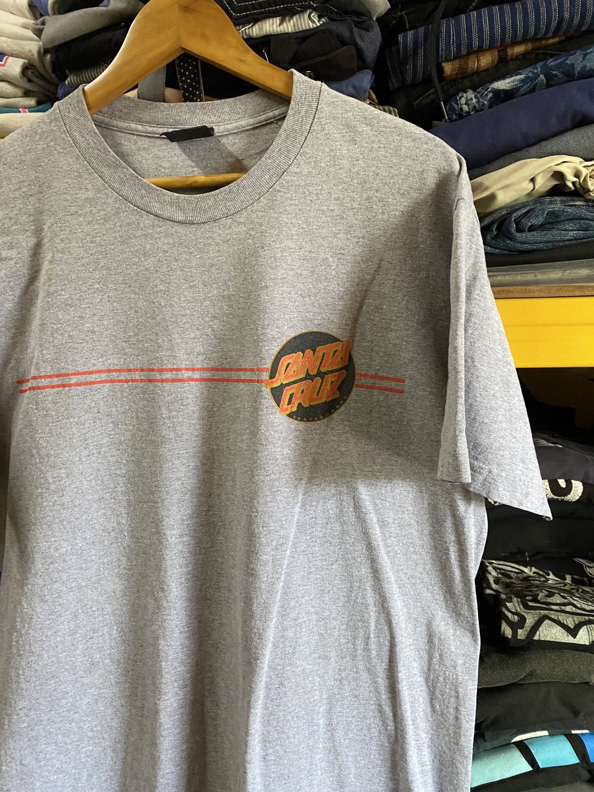 Santa Cruz Skateboards × Vintage Vintage 90s OG Santa Cruz Skateboards big Logo Size US L / EU 52-54 / 3 - 3 Thumbnail
