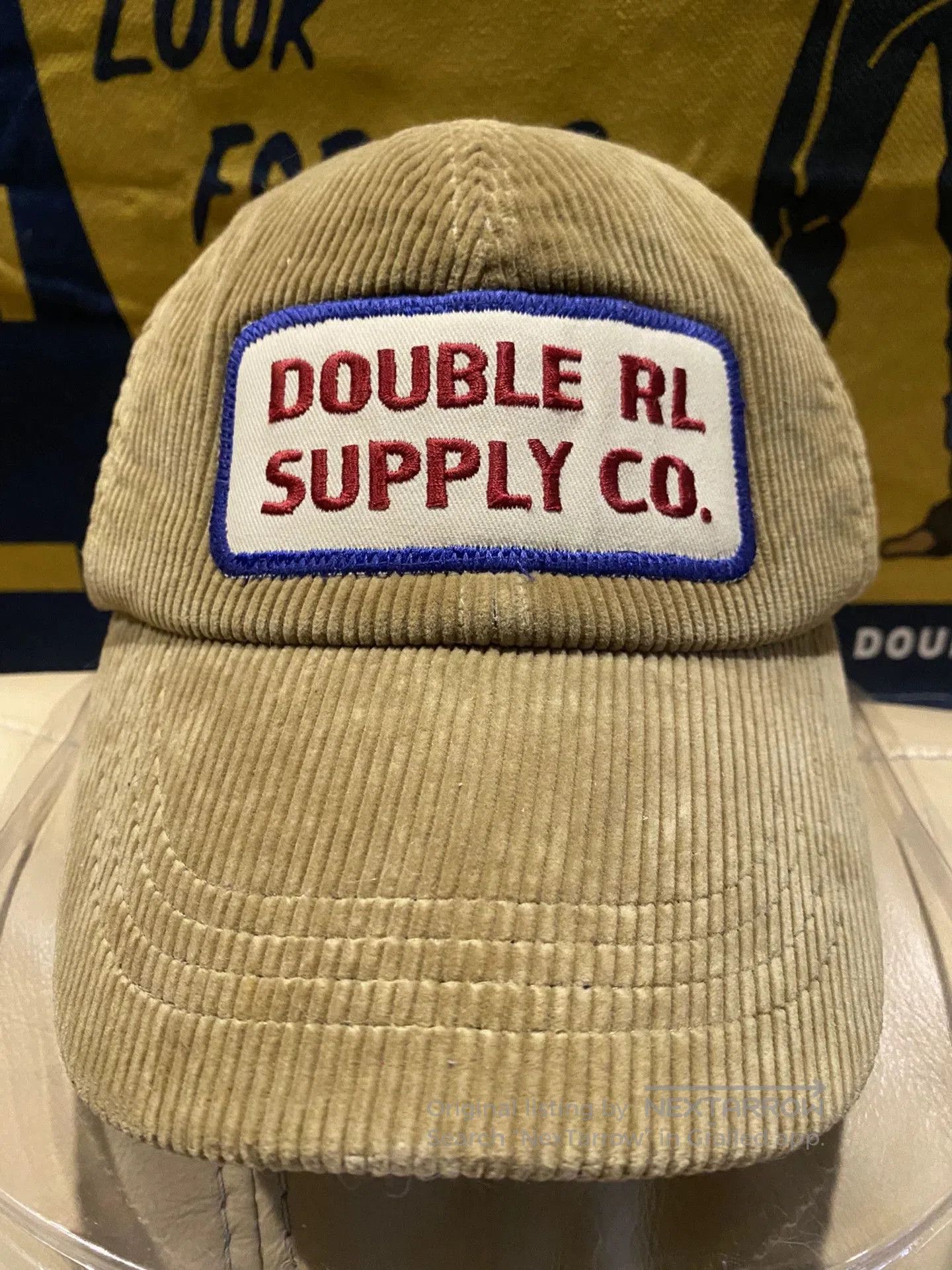RRL Ralph Lauren Double RL Corduroy Baseball Cap. Size ONE SIZE - 4 Thumbnail