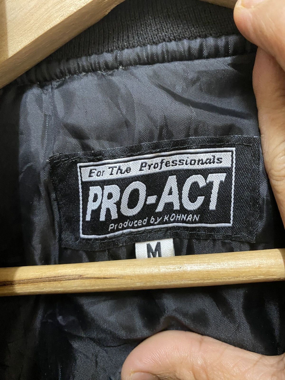 The Unbranded Brand Pro Act Bomber Jaket Black Colour Zipper Size US M / EU 48-50 / 2 - 6 Thumbnail