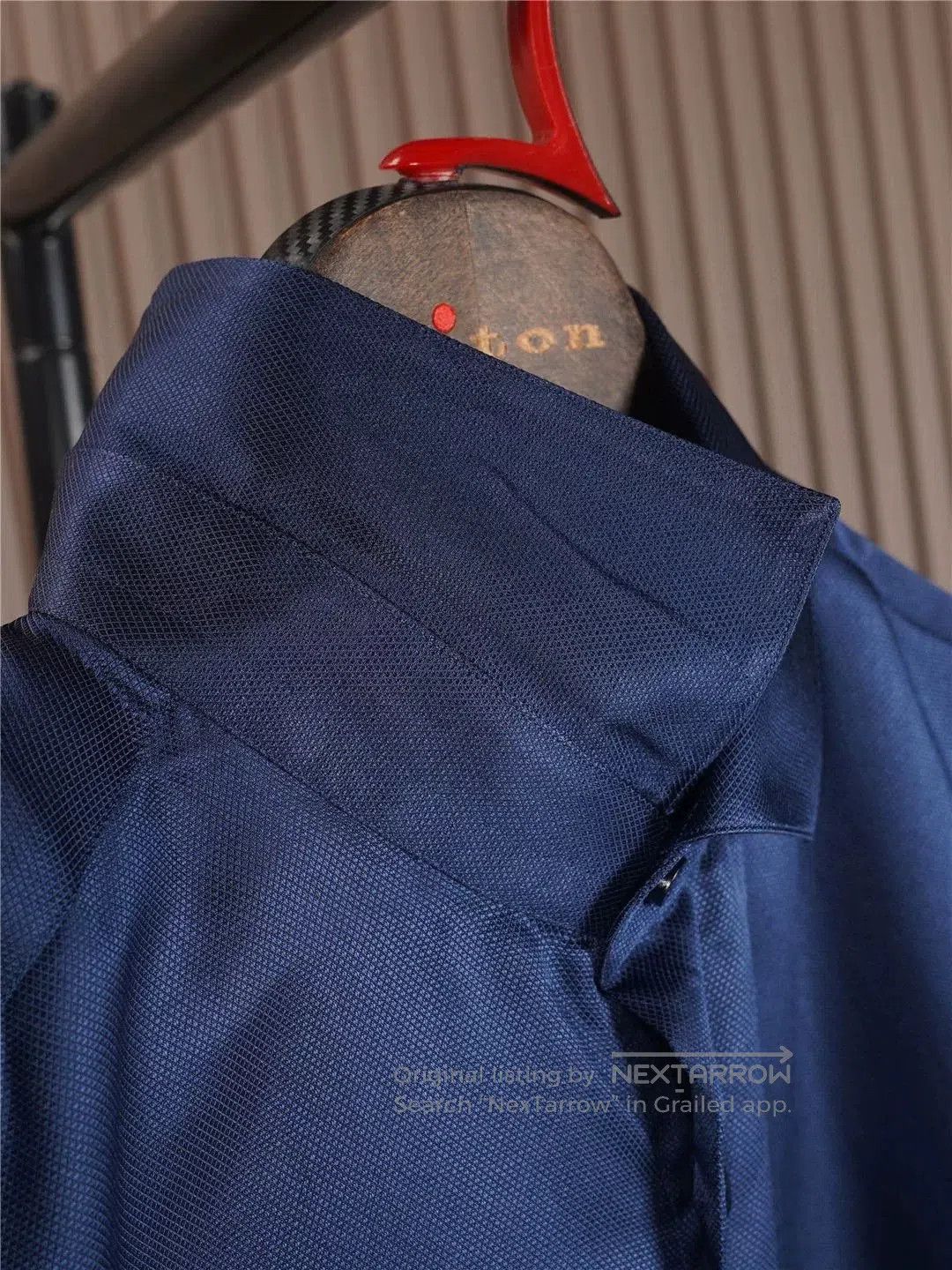 Zilli Navy Silk Shirt by Zilli. Size US M / EU 48-50 / 2 - 3 Thumbnail