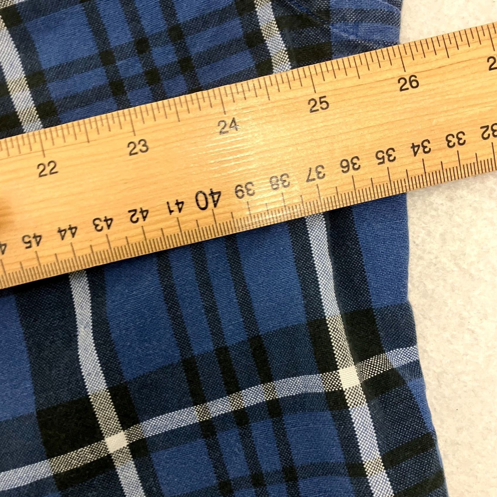 Ralph Lauren Ralph Lauren Shirt Men Large Check Blue Long Sleeve Button Down Cotton Vintage Preloved Size US L / EU 52-54 / 3 - 7 Thumbnail
