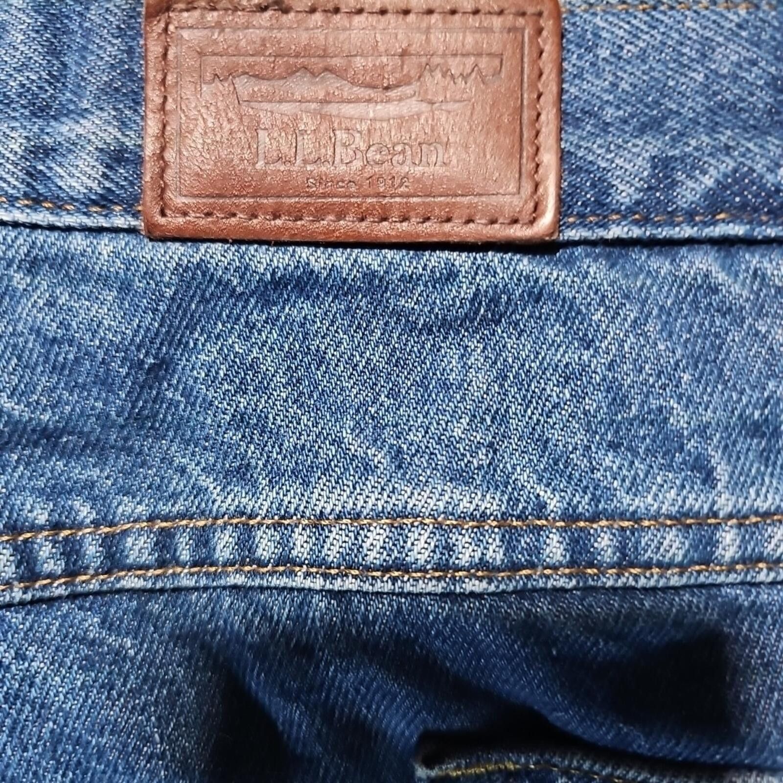 L.L. Bean L.L. Bean Comfort Waist Flannel Lined 42x29 Jeans Size US 42 / EU 58 - 6 Thumbnail